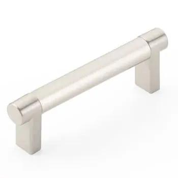 Emtek Select 3.5" CC Rectangular Stem and Cabinet Pull by Emtek