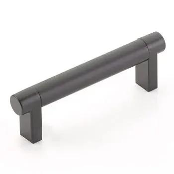 Emtek Select 3.5" CC Rectangular Stem and Cabinet Pull by Emtek