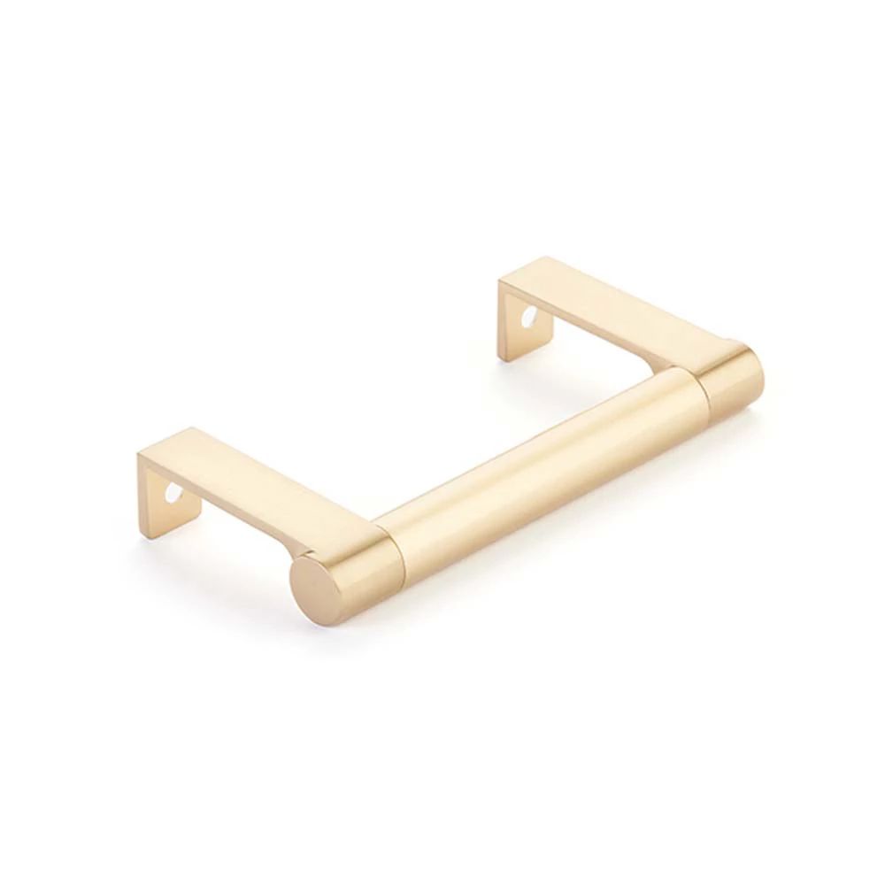 Emtek Select 3.75" CC Round Smooth Cabinet Edge Pull