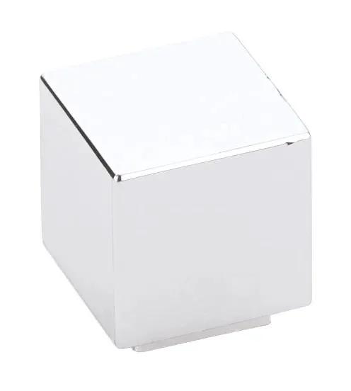 polished chrome cabinet knob