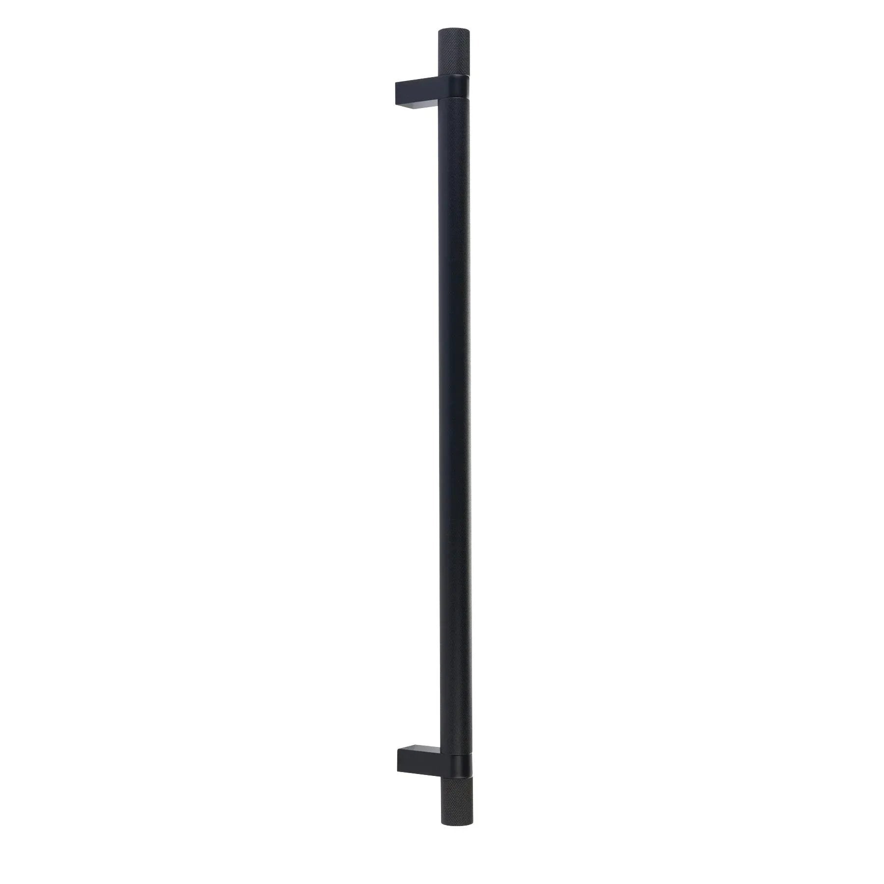 Emtek Select 18" CC Rectangular Bar Stem and Knurled Pull Appliance Pull by Emtek