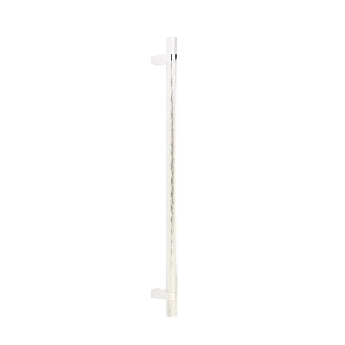 Emtek Select 18" CC Rectangular Bar Stem and Knurled Pull Appliance Pull by Emtek