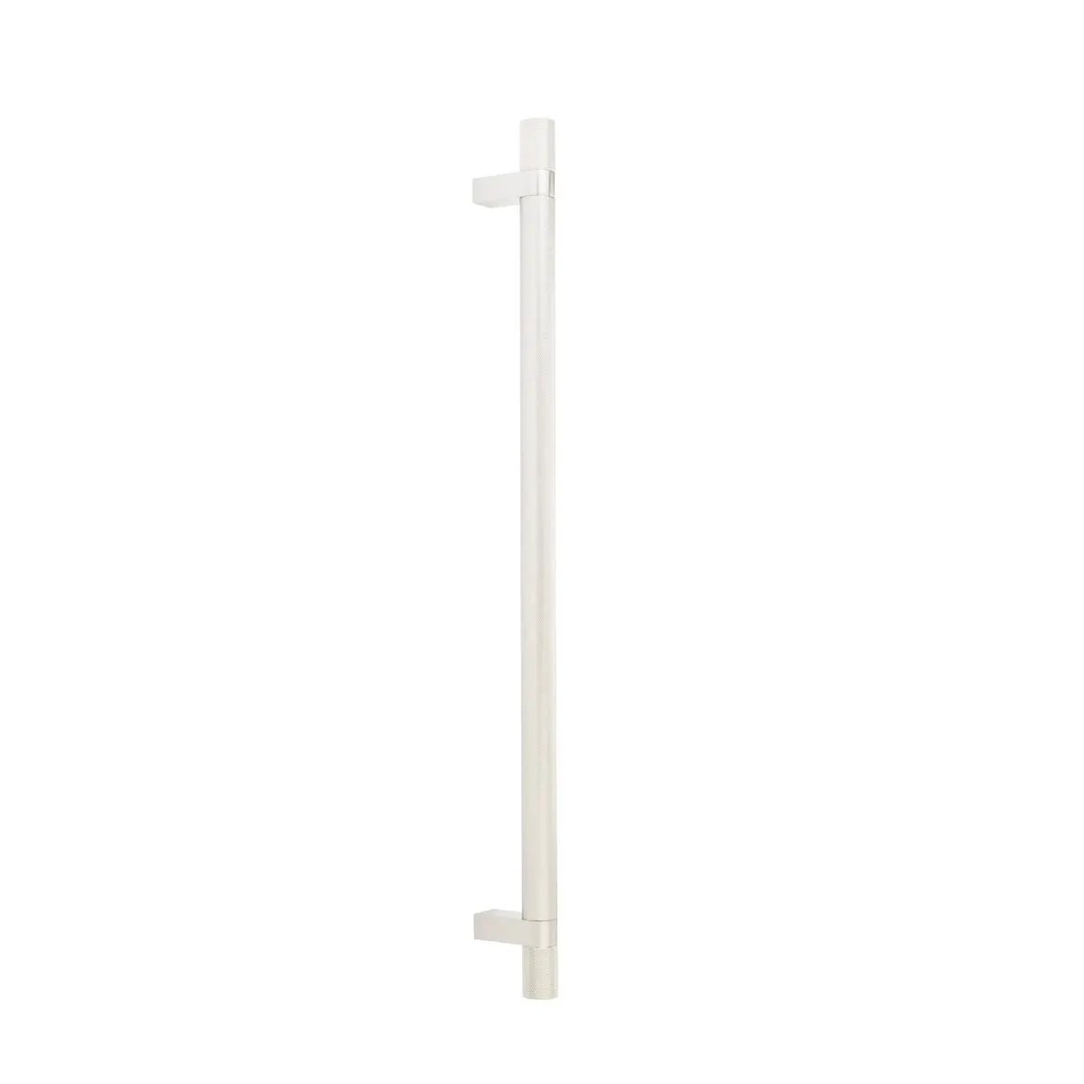 Emtek Select 18" CC Rectangular Bar Stem and Knurled Pull Appliance Pull by Emtek