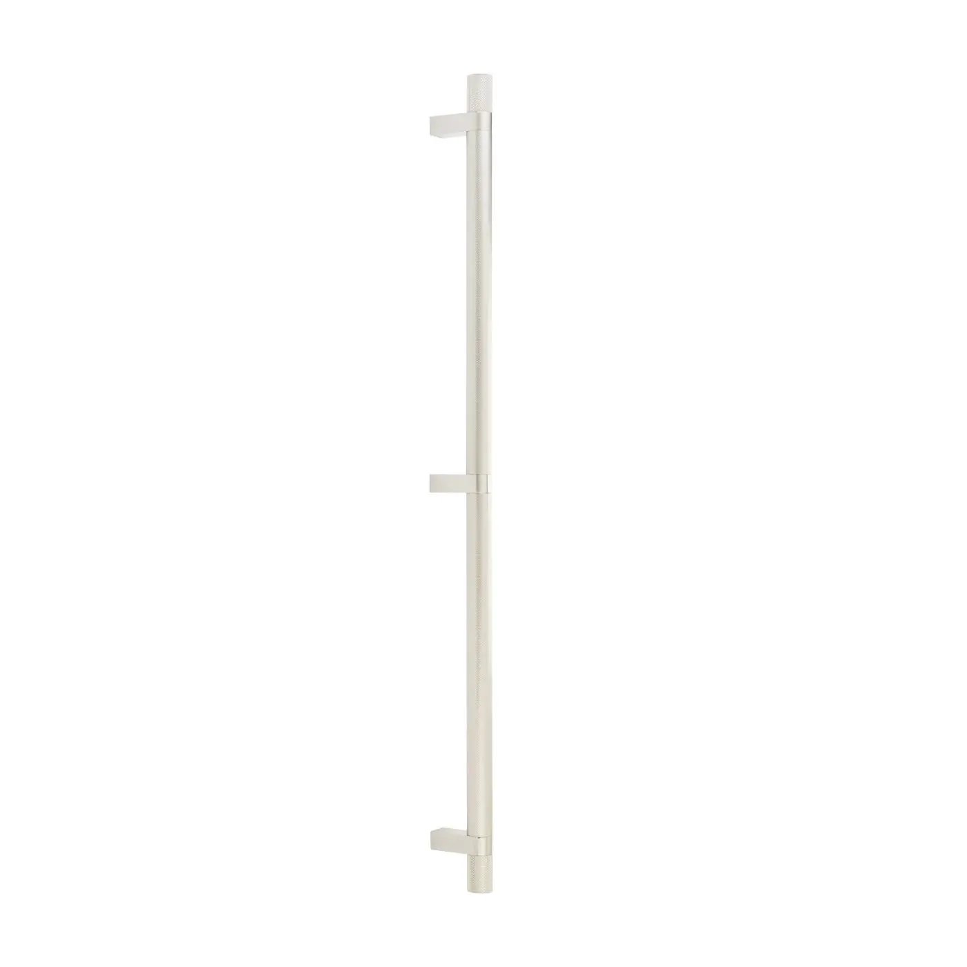 Emtek Select 24" CC Rectangular Bar Stem and Knurled Pull Appliance Pull by Emtek