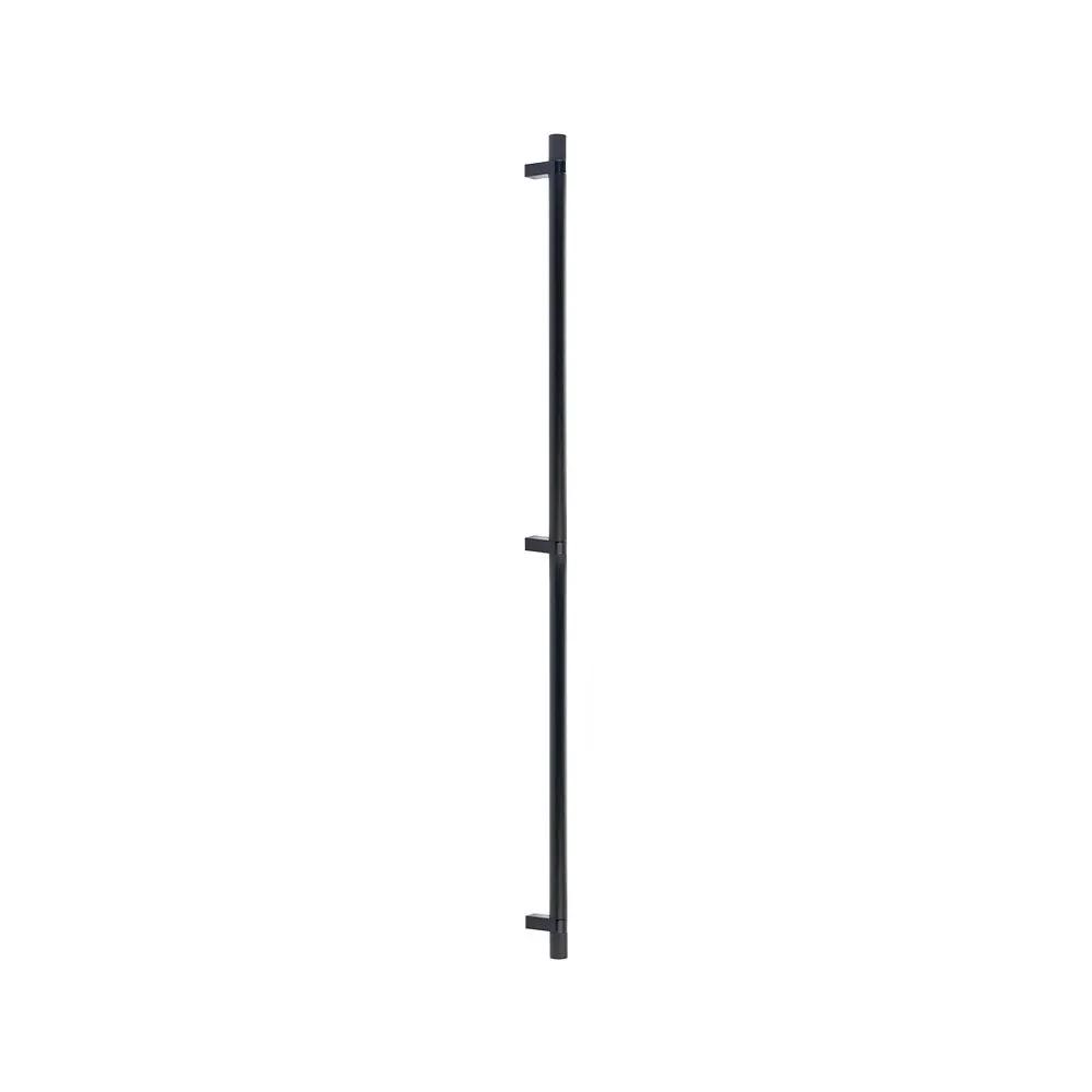 Emtek Select 36" CC Rectangular Bar Stem and Knurled Pull Appliance Pull by Emtek