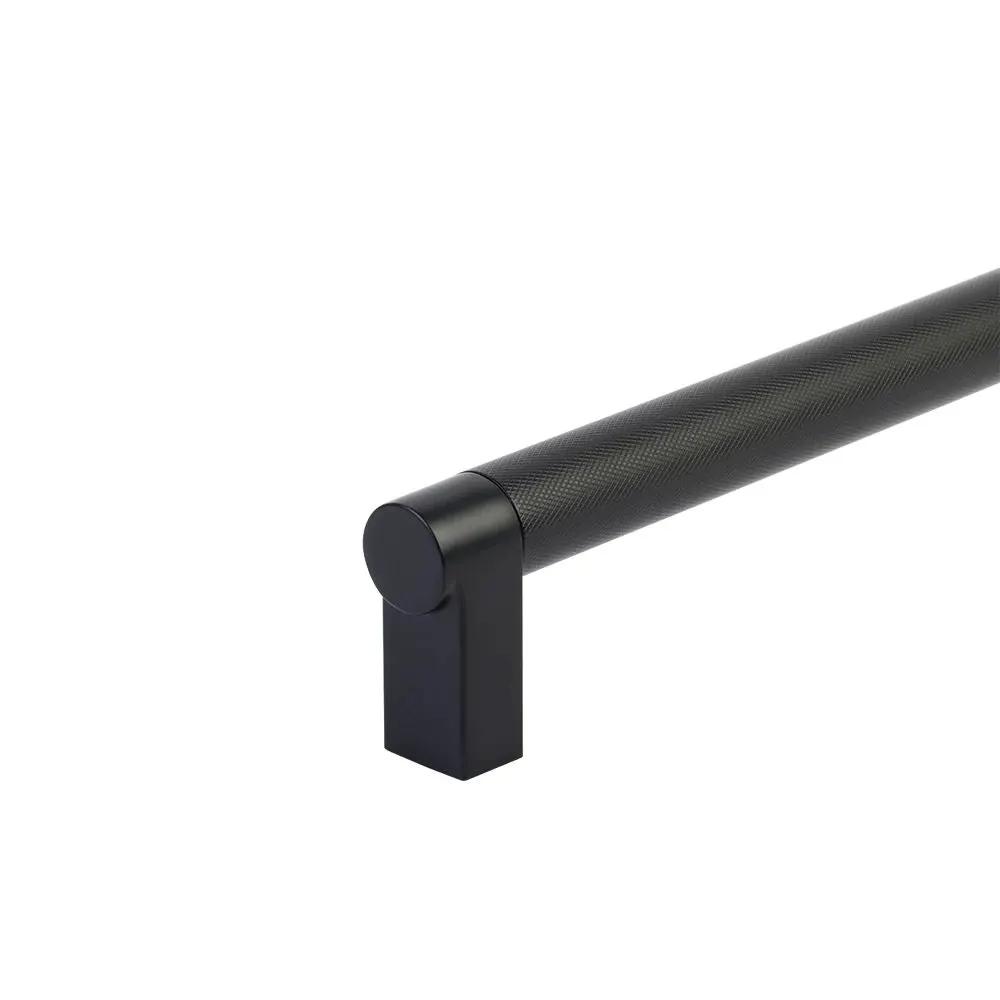 Emtek Select 54" CC Rectangular Stem and Knurled Bar Appliance Pull by Emtek