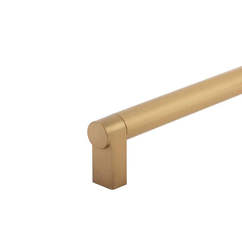Emtek Select 54" CC Rectangular Stem and Knurled Bar Appliance Pull by Emtek