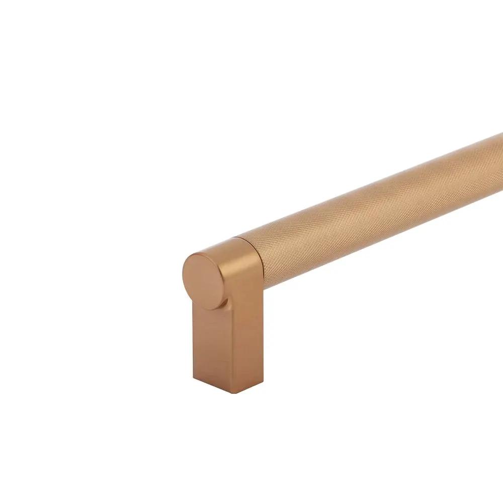 Emtek Select 54" CC Rectangular Stem and Knurled Bar Appliance Pull by Emtek