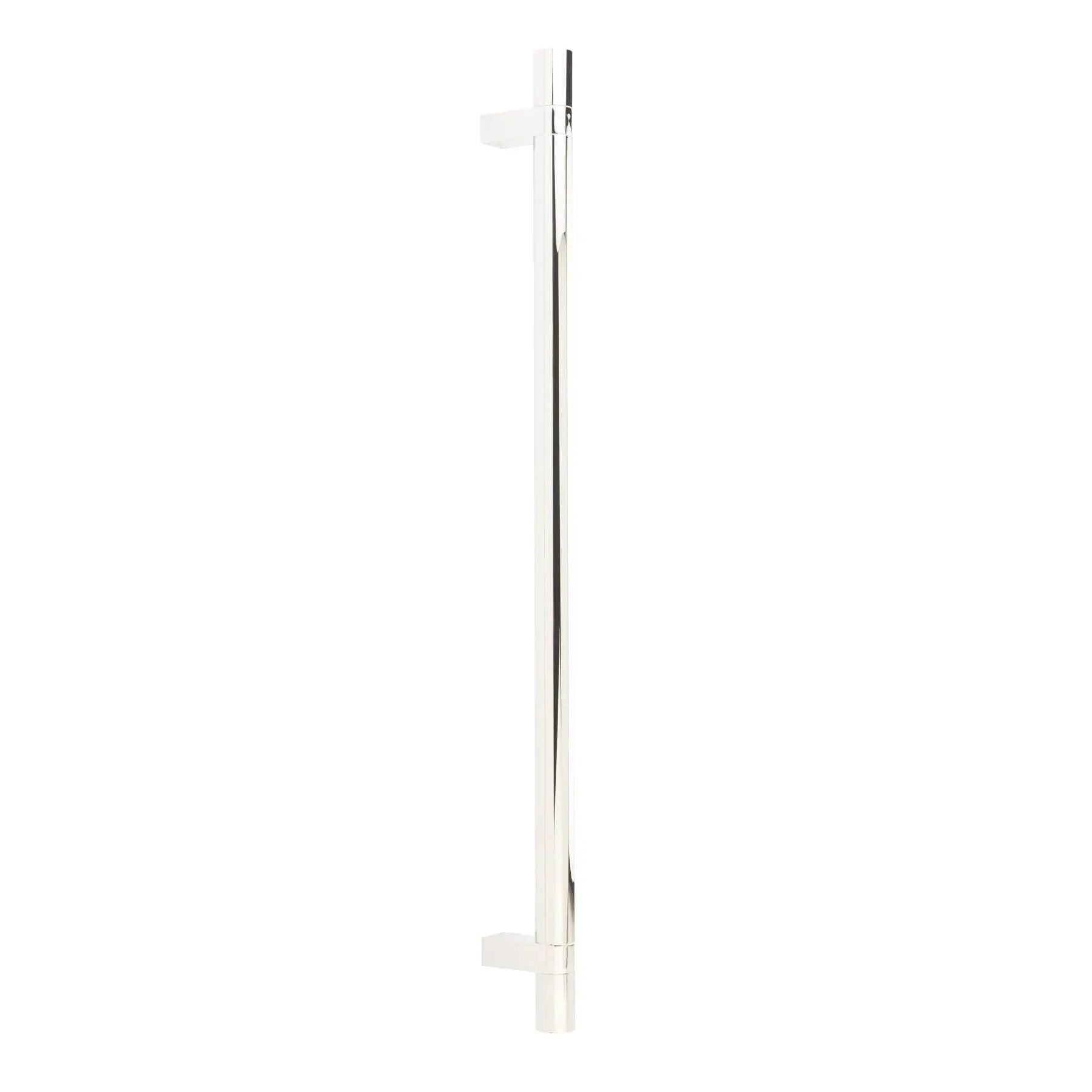 Emtek Select 18" CC Rectangular Bar Stem and Knurled Pull Appliance Pull by Emtek