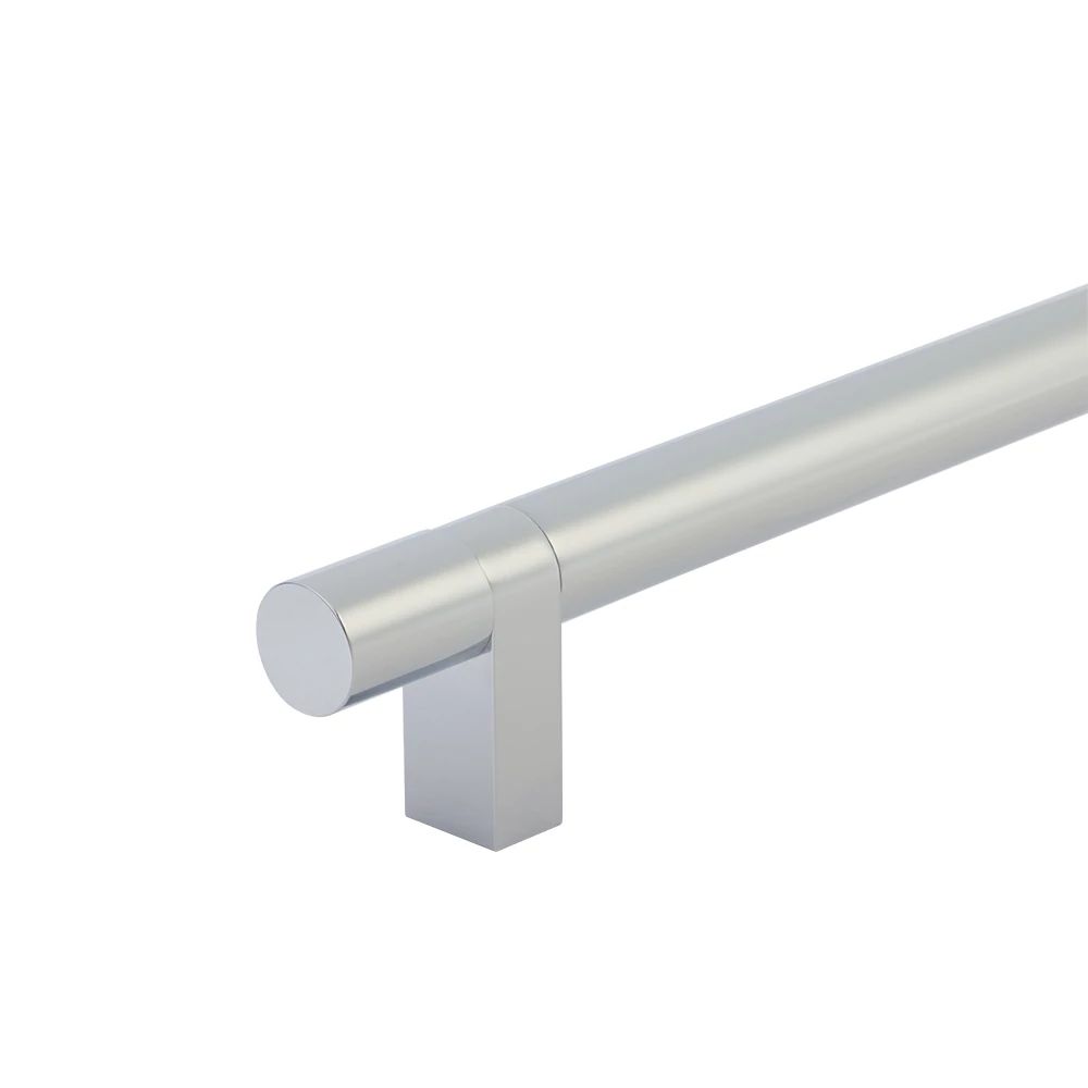 polished chrome appliance pull