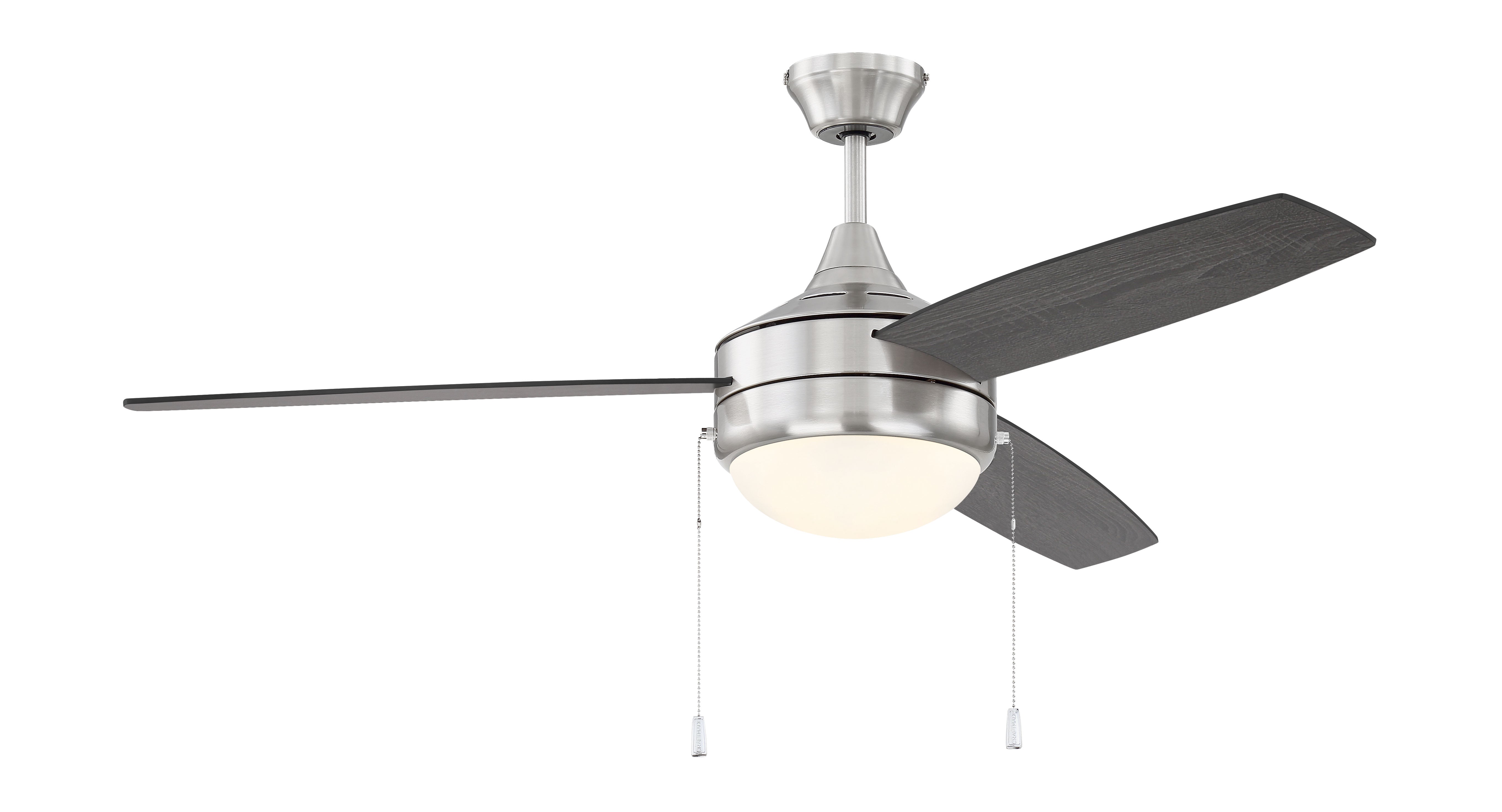 brushed polished nickel ceiling fans