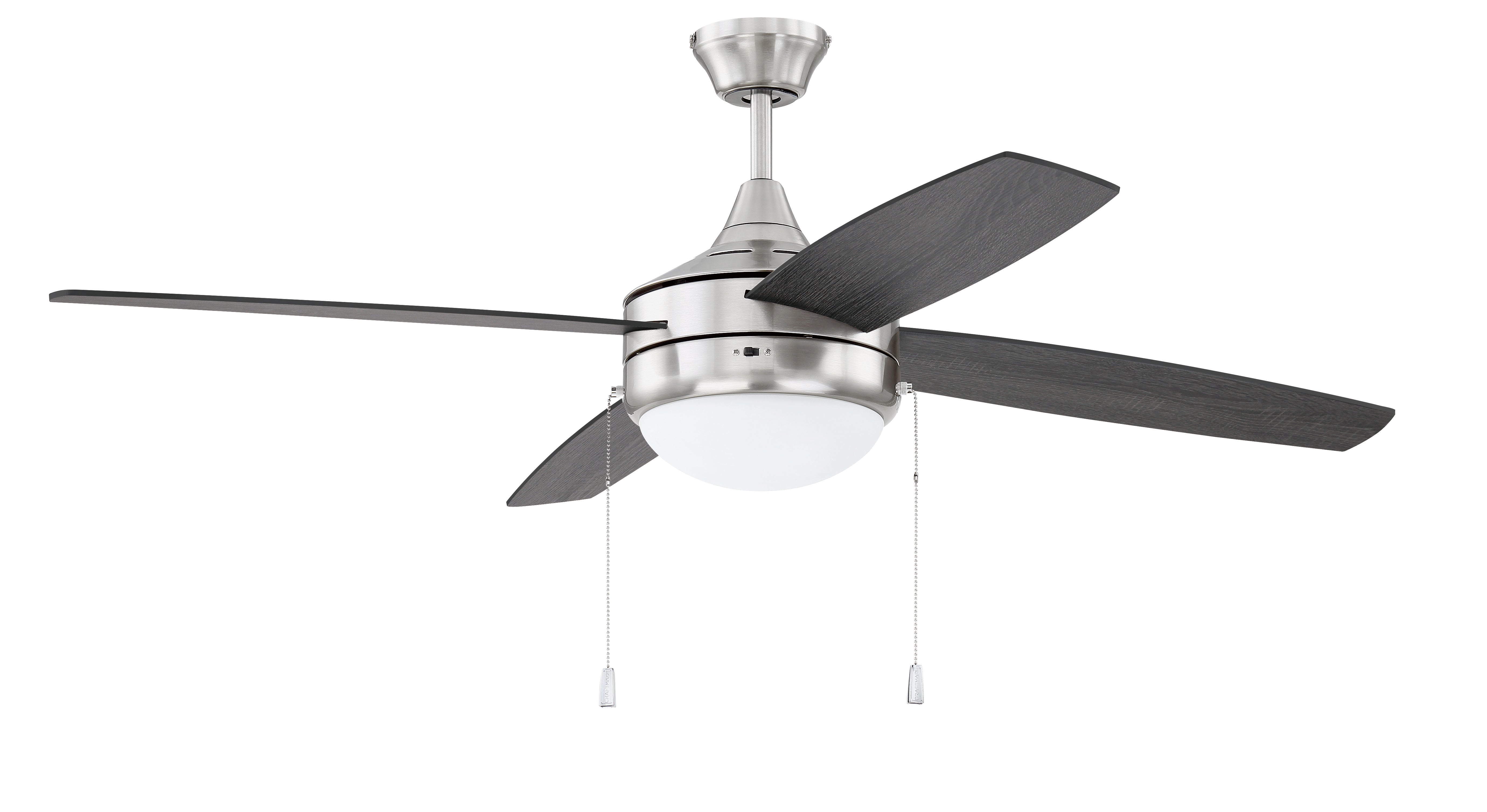 brushed polished nickel ceiling fans