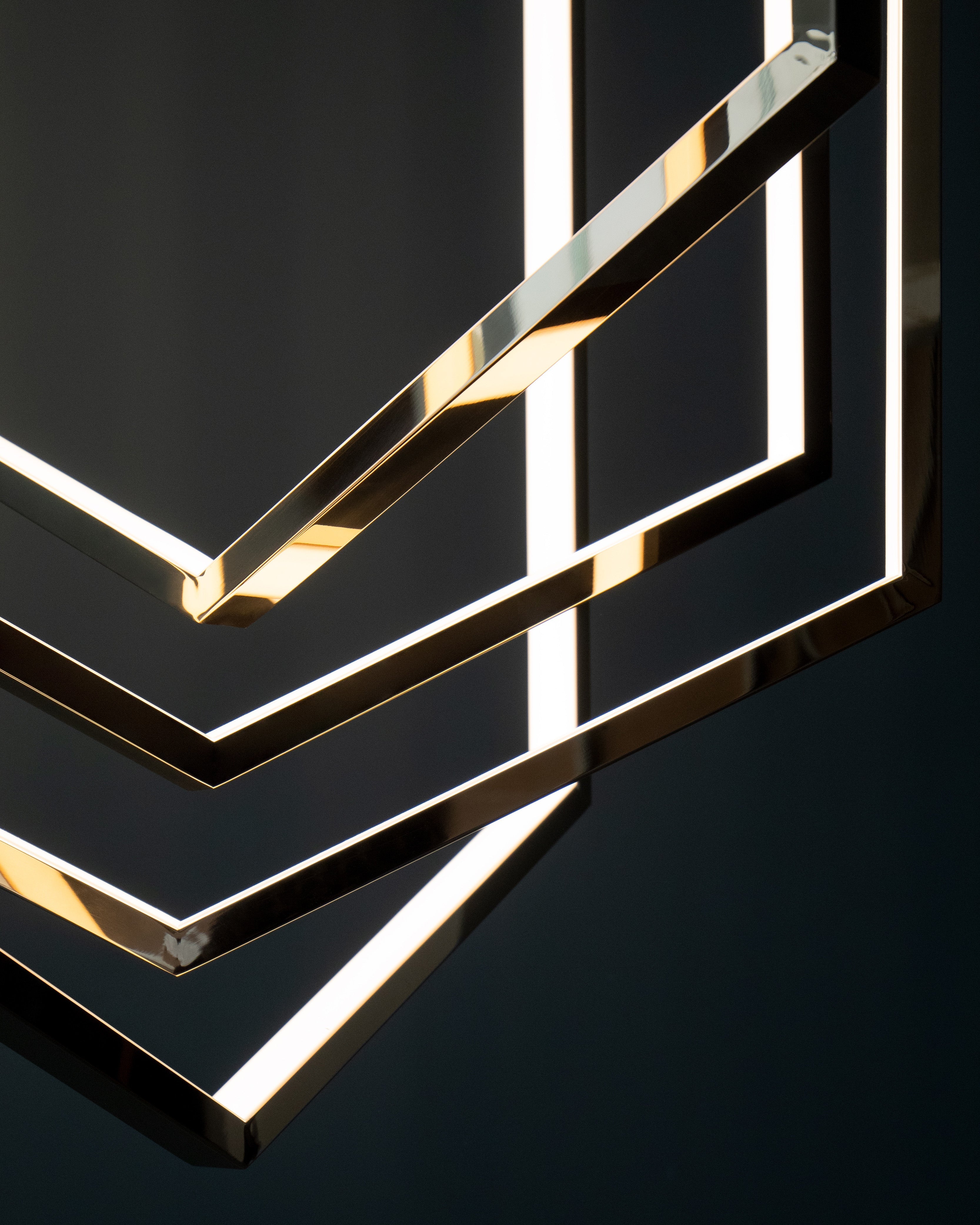 rose cooper chandelier