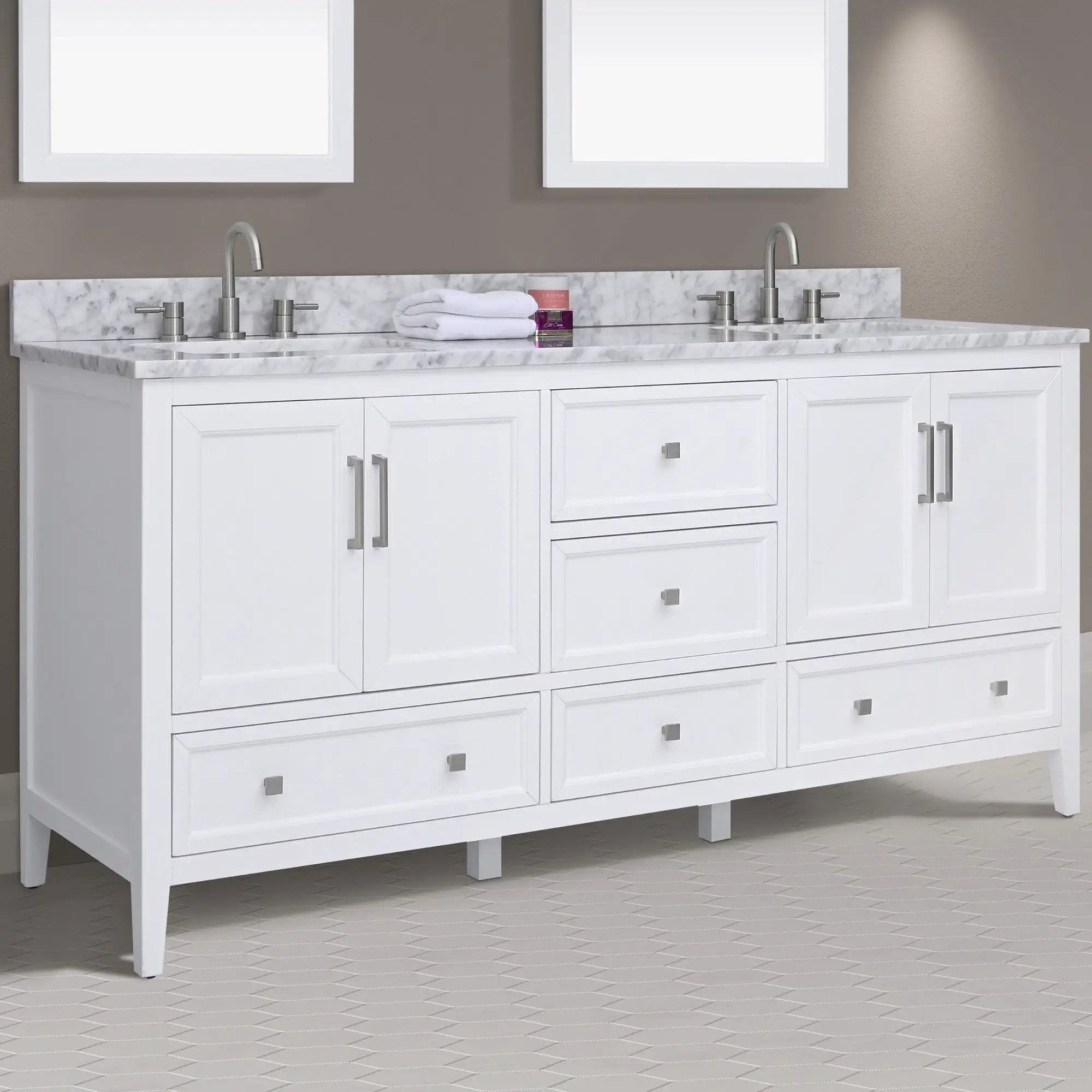 Avanity Everette 73 Inch Vanity Set by Avanity