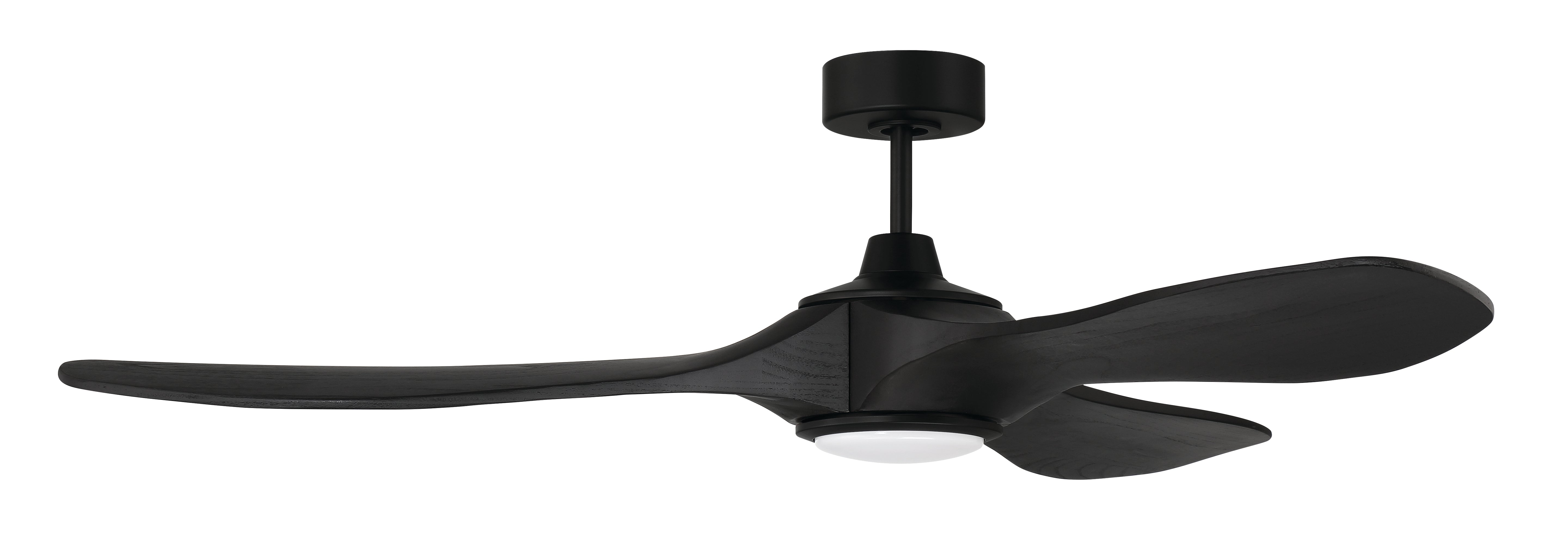 flat black ceiling fans