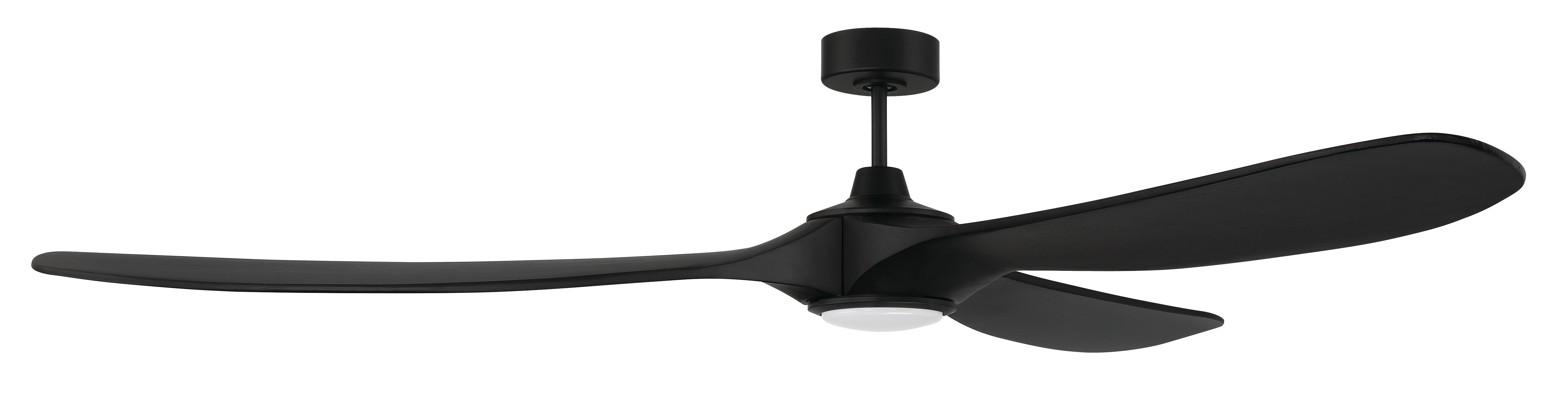 flat black ceiling fans
