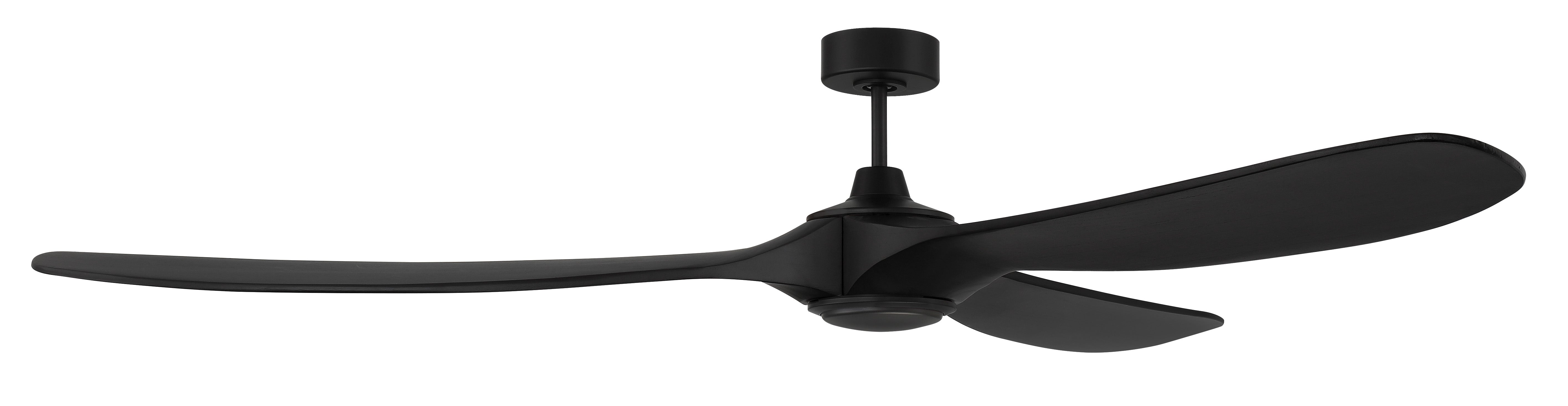 flat black ceiling fans