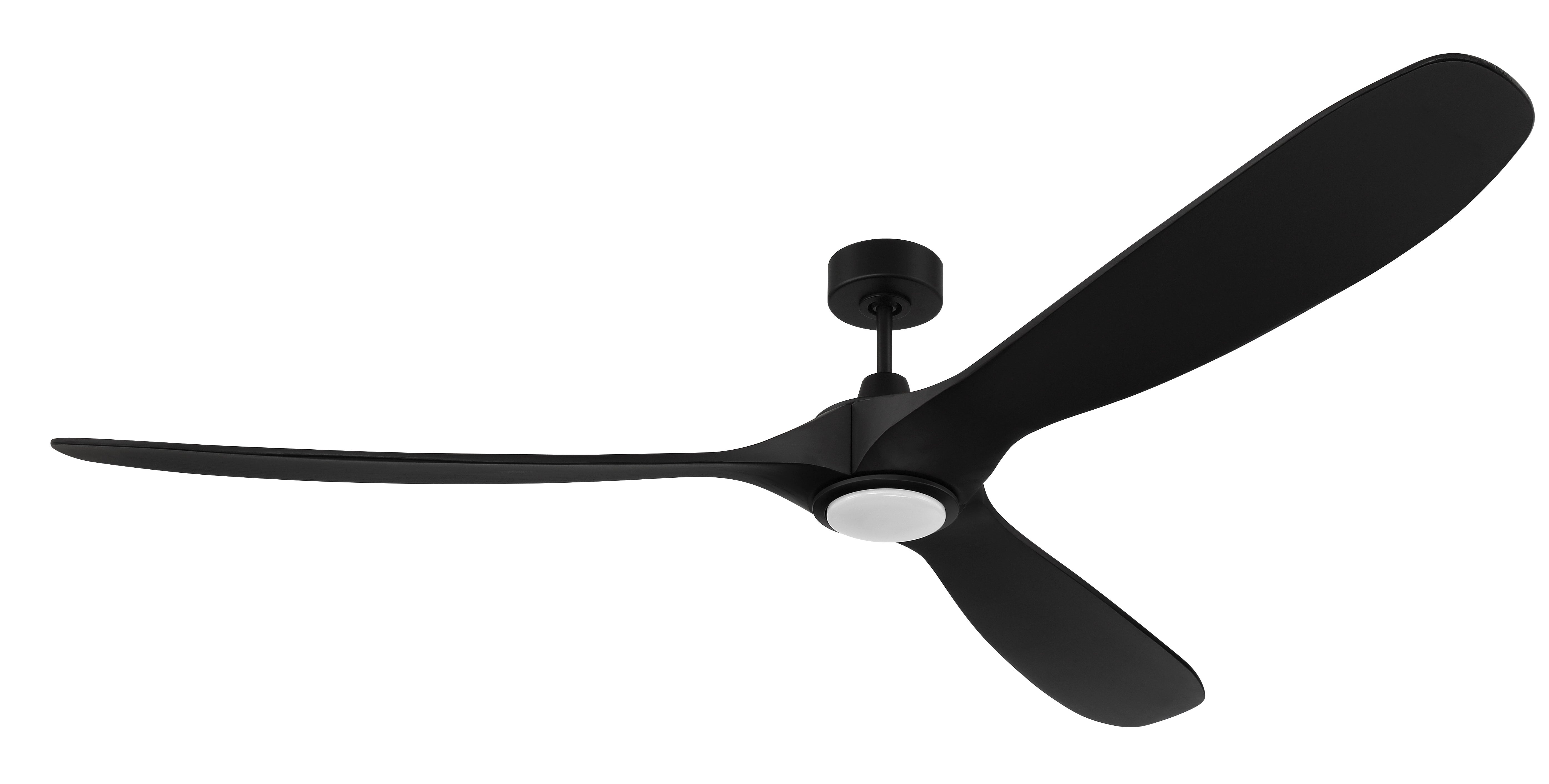 flat black ceiling fans