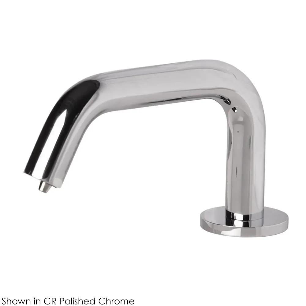 polished chrome soap dispenser