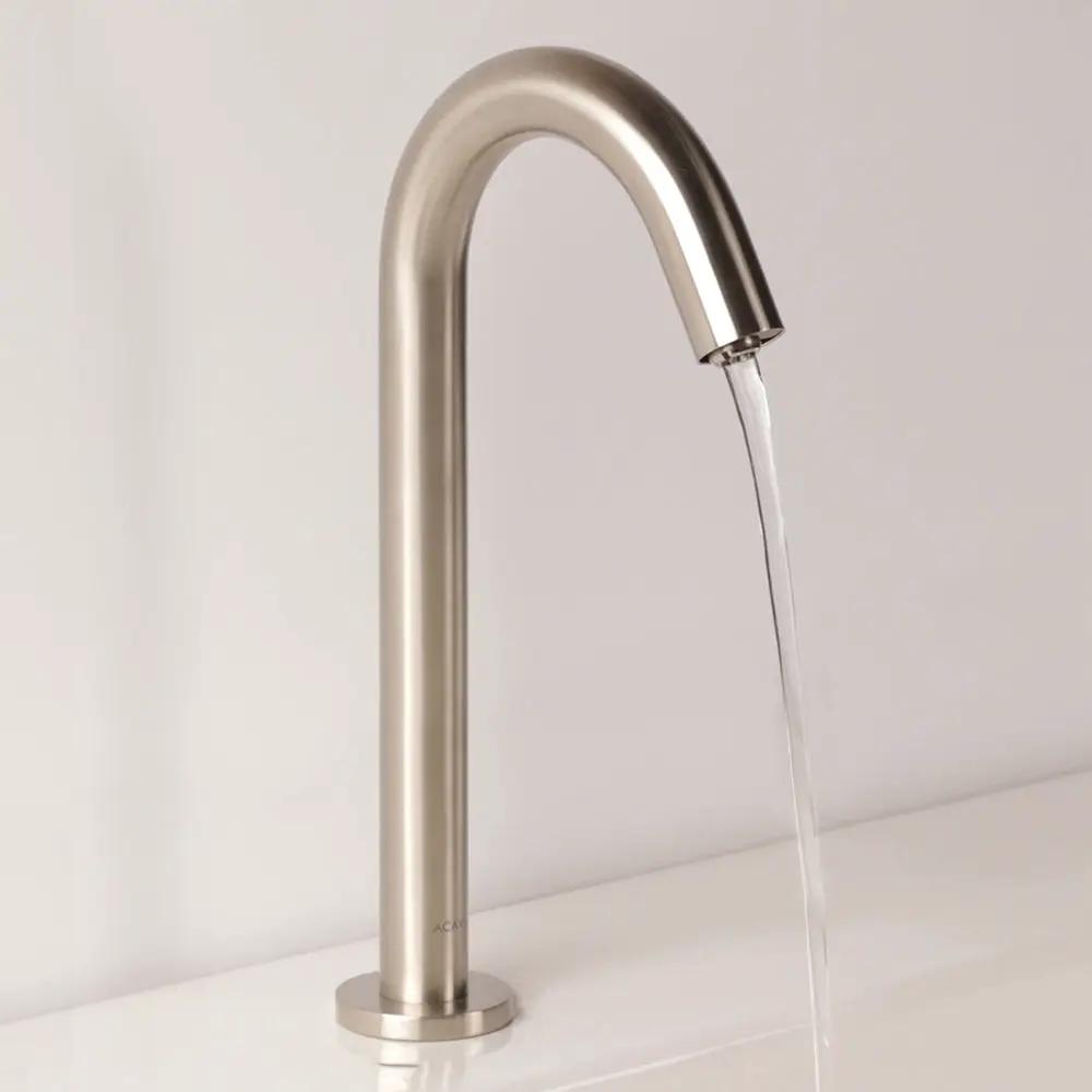polished nickel faucet