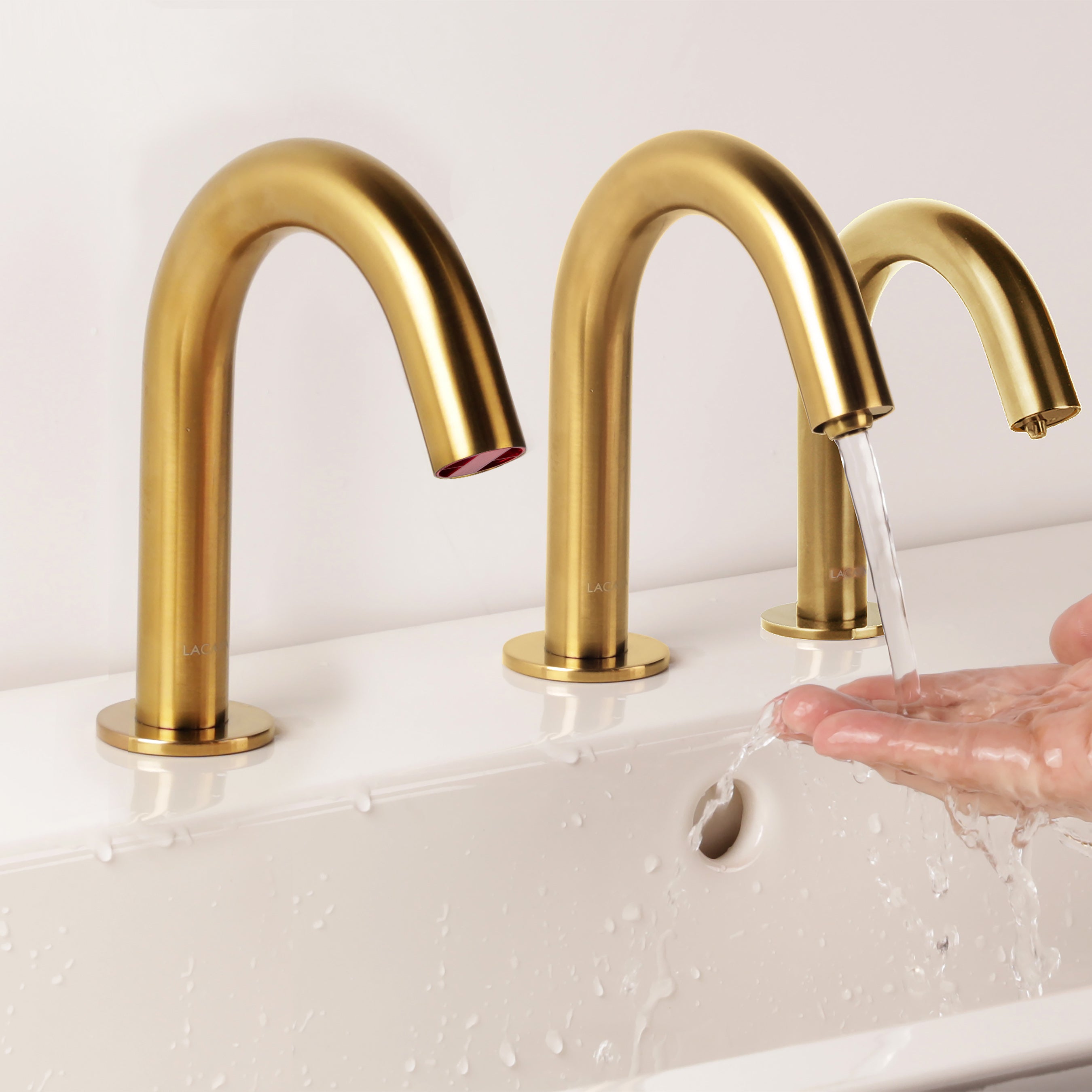 polished chrome faucet