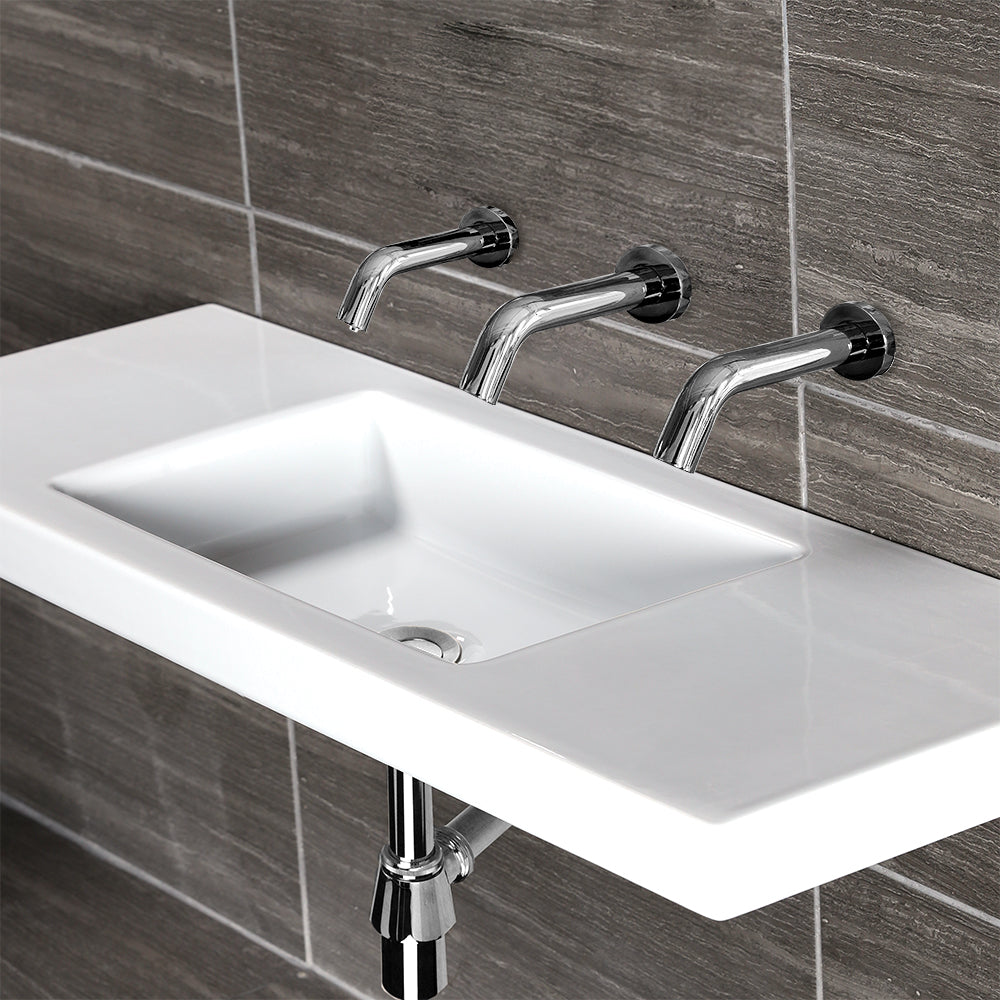 polished chrome soap dispenser