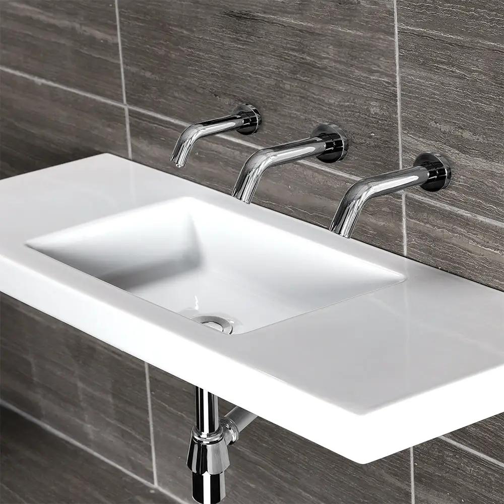 polished chrome faucet