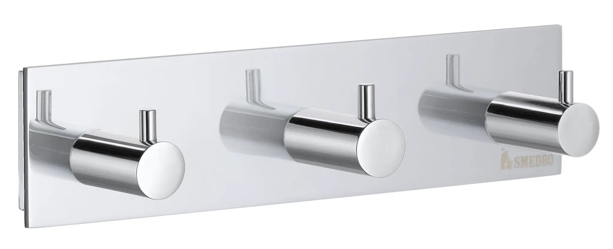 polished chrome towel hook