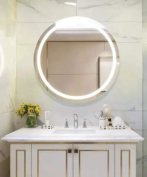 lighted mirror
