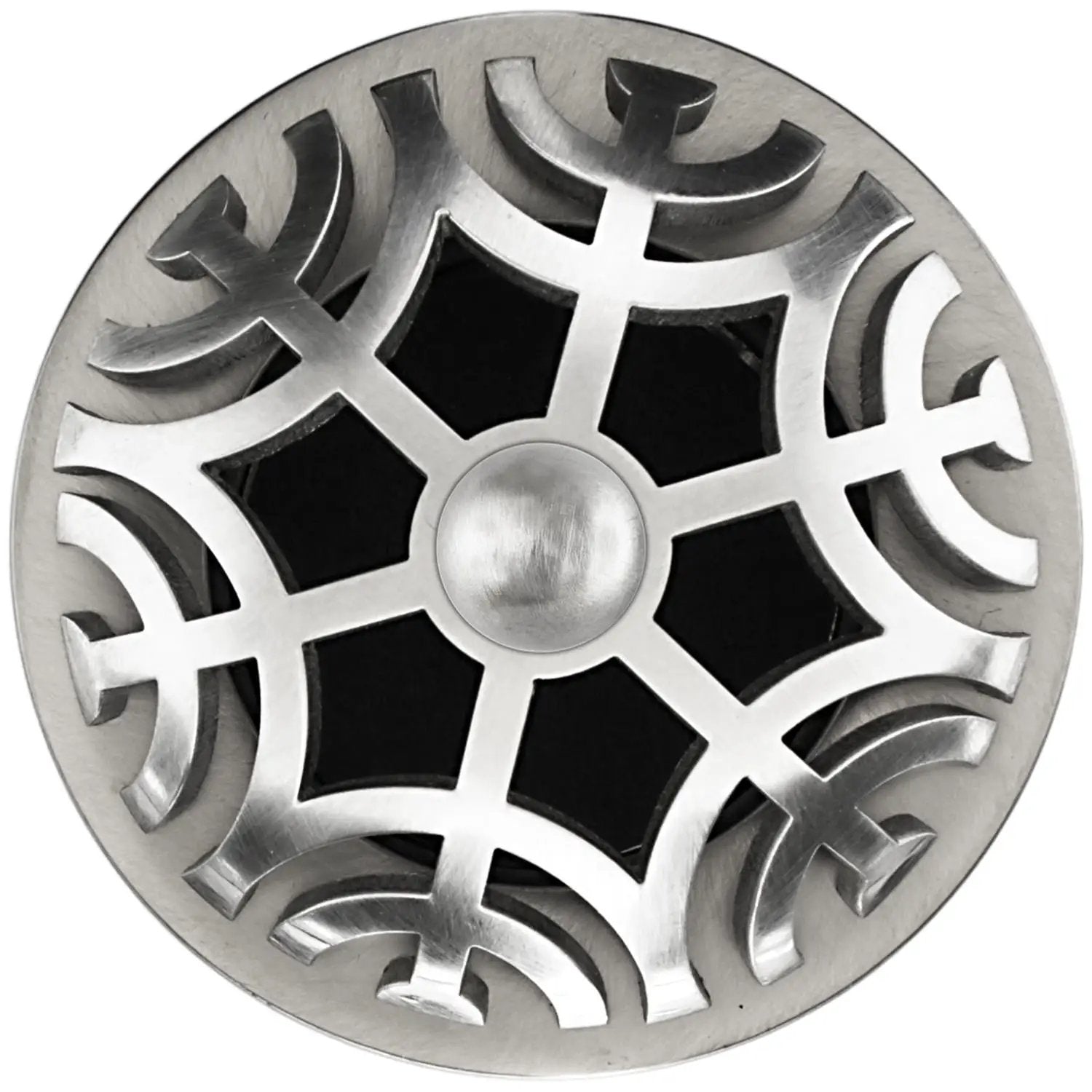 Linkasink Maze Grid Strainer 1.5" Without Overflow - Metal Sphere by Linkasink