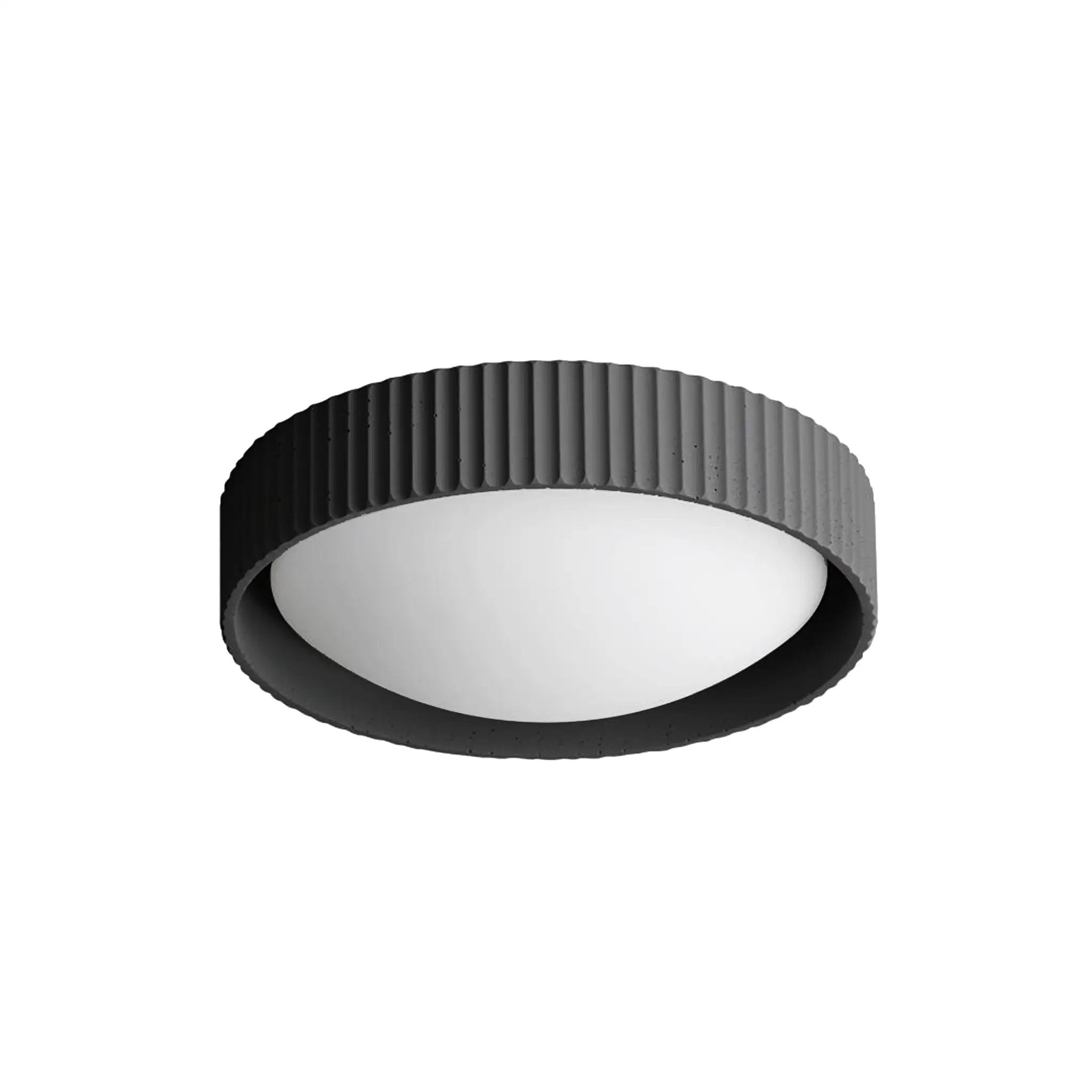 matte black flush mount