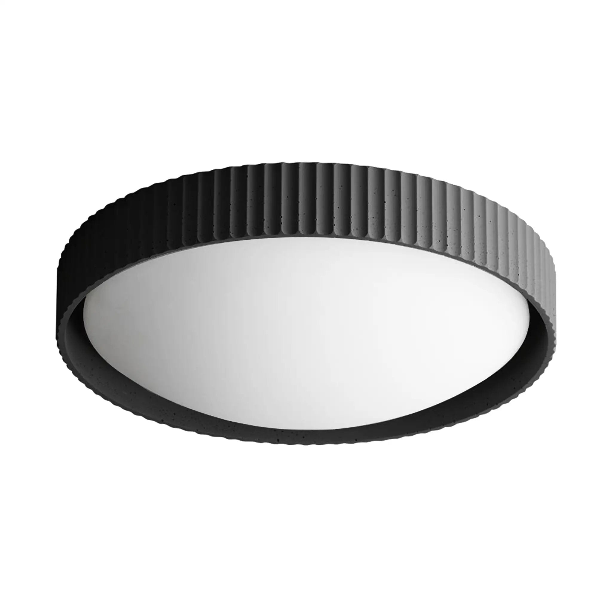 matte black flush mount