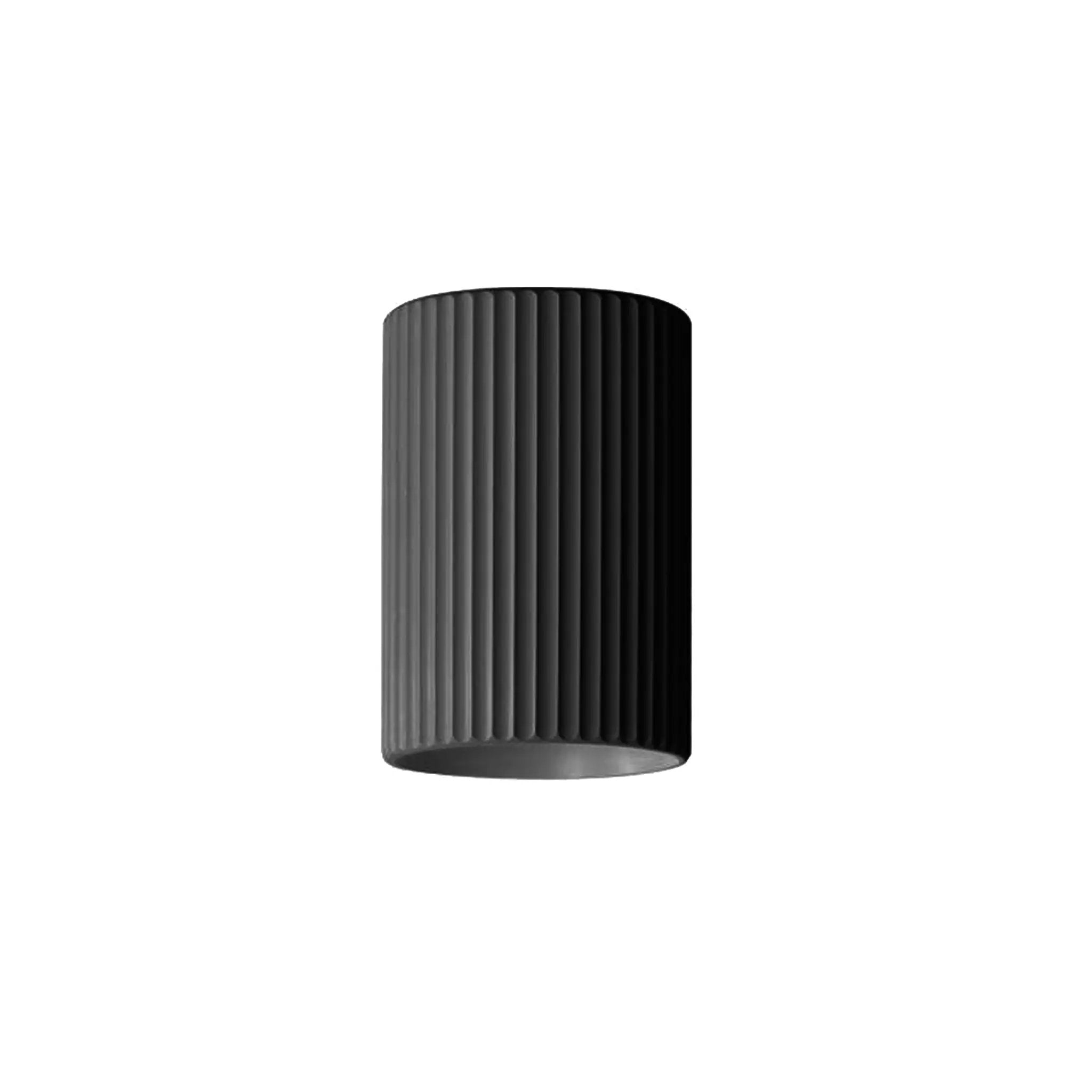 matte black flush mount
