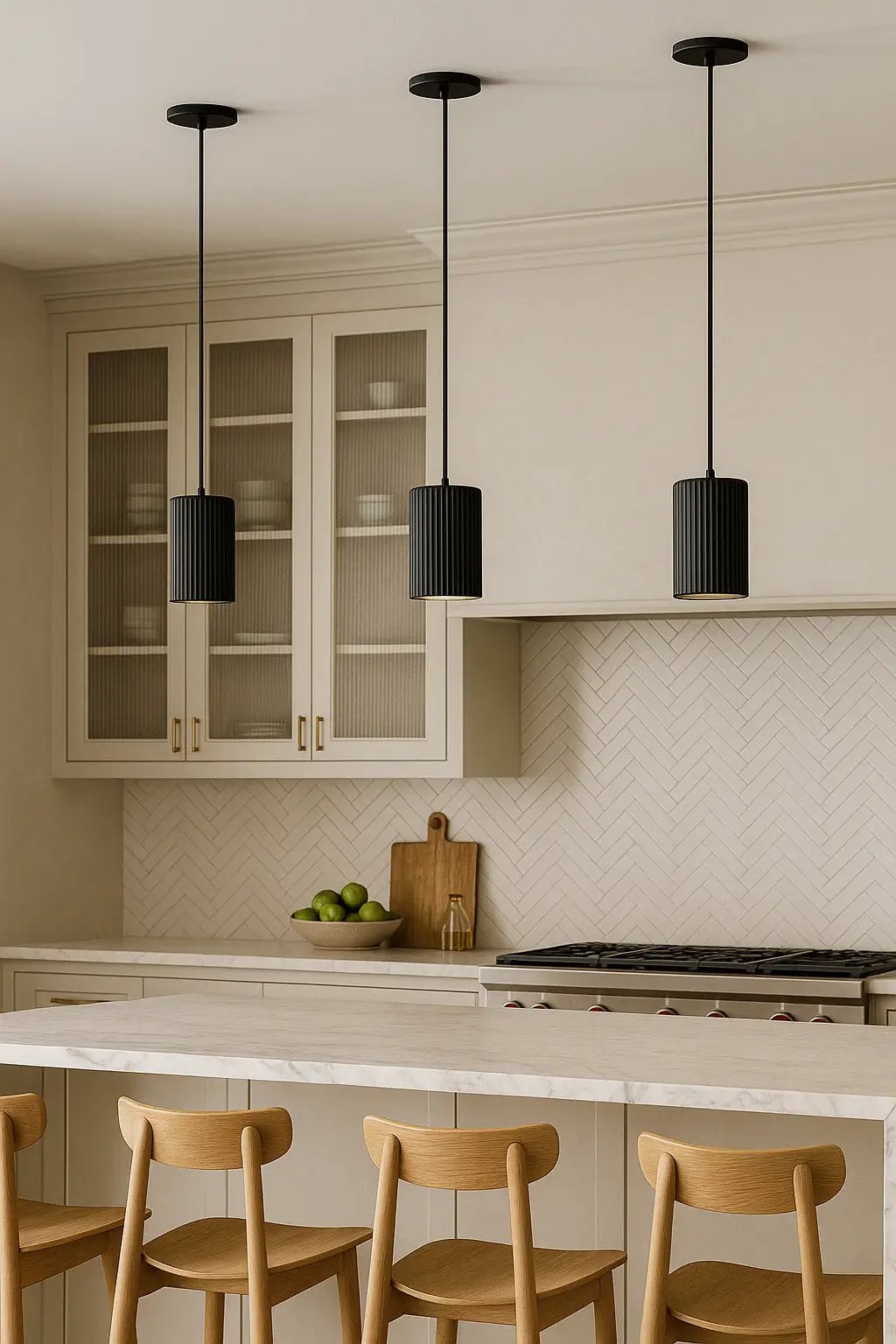 matte black pendant light