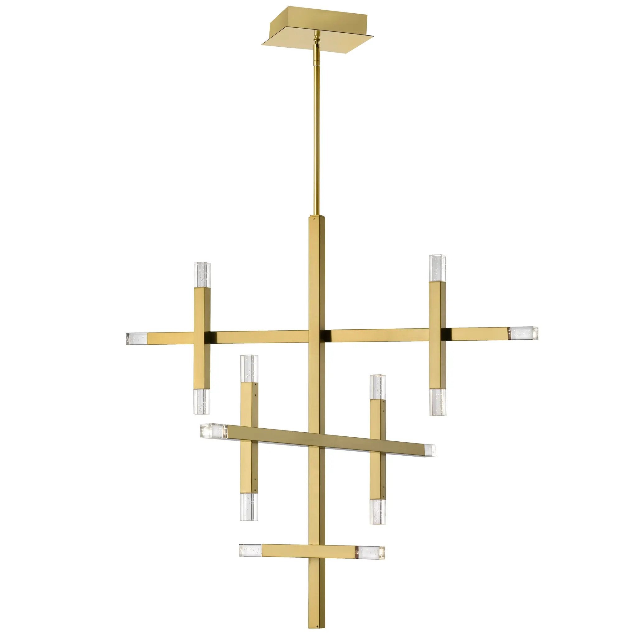Dainolite 42W Chandelier with Acrylic Diffuser by Dainolite