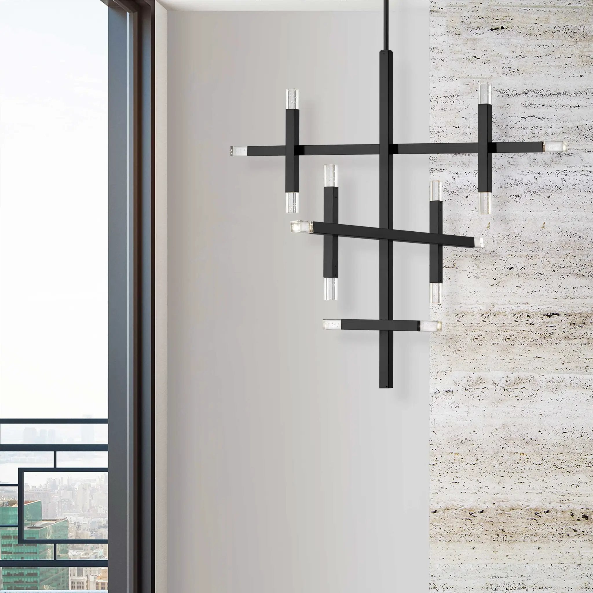 matte black pendants