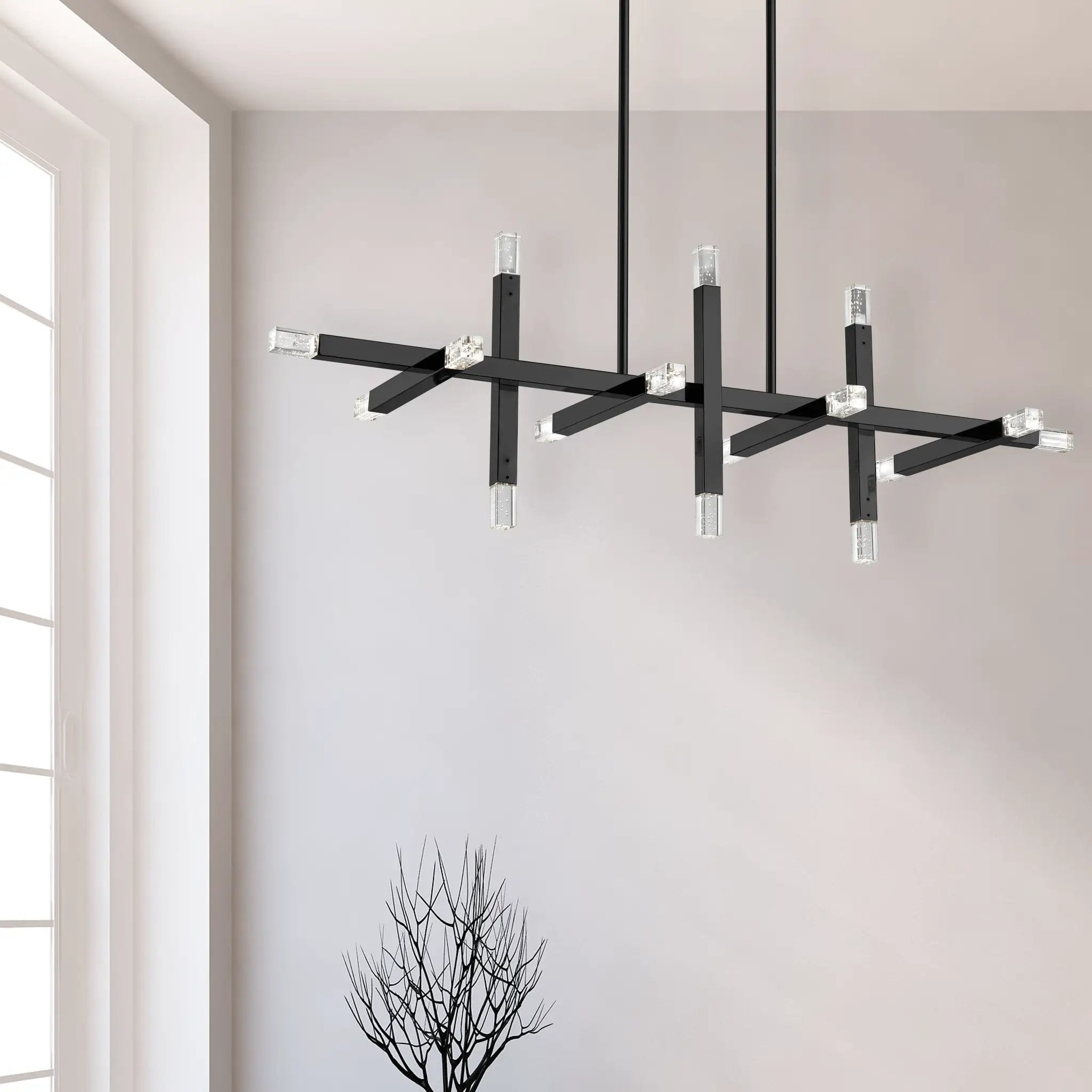 matte black pendants