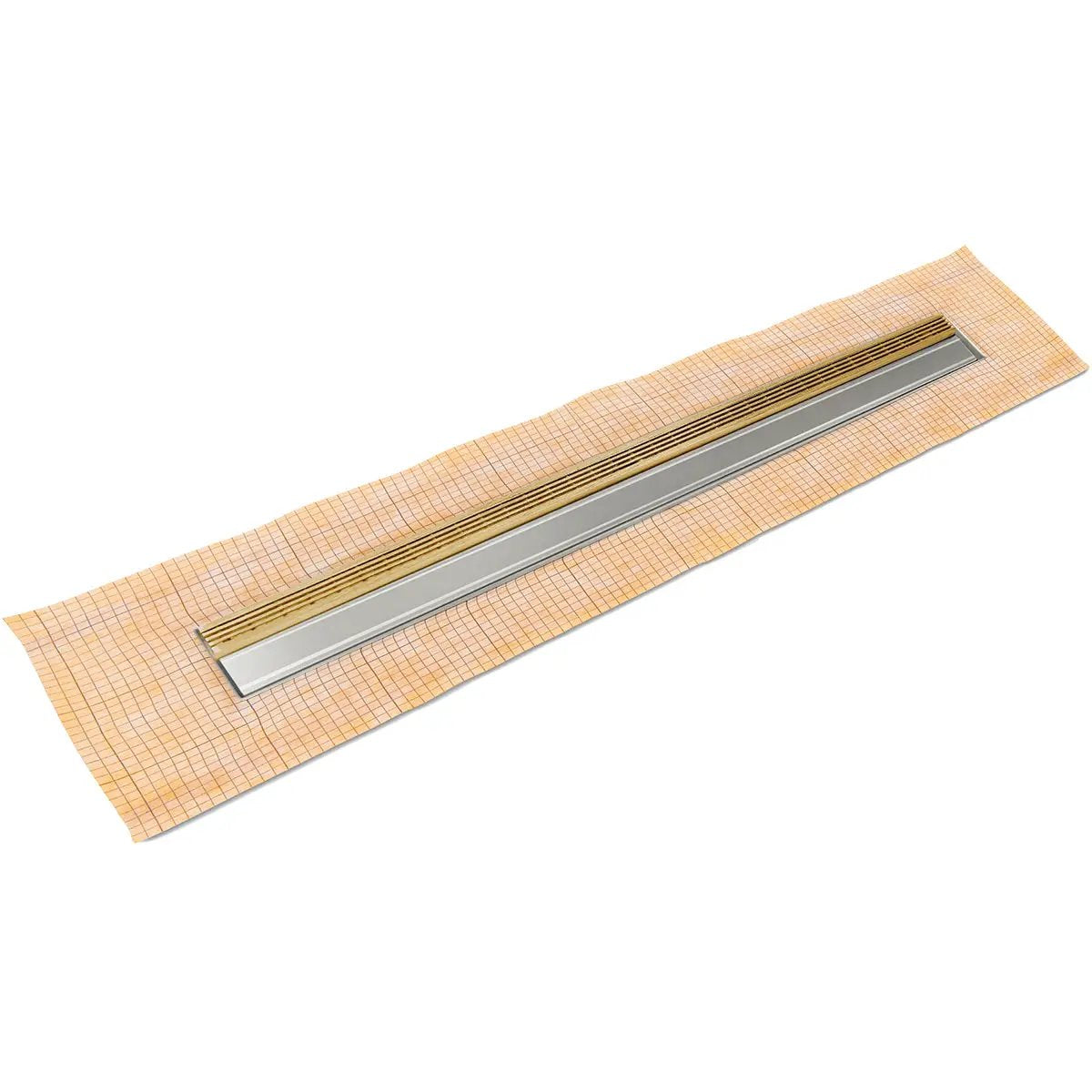 Infinity Drain 60" FCS Series Complete Kit with 1.5" Wedge Wire Grate by Infinity Drain