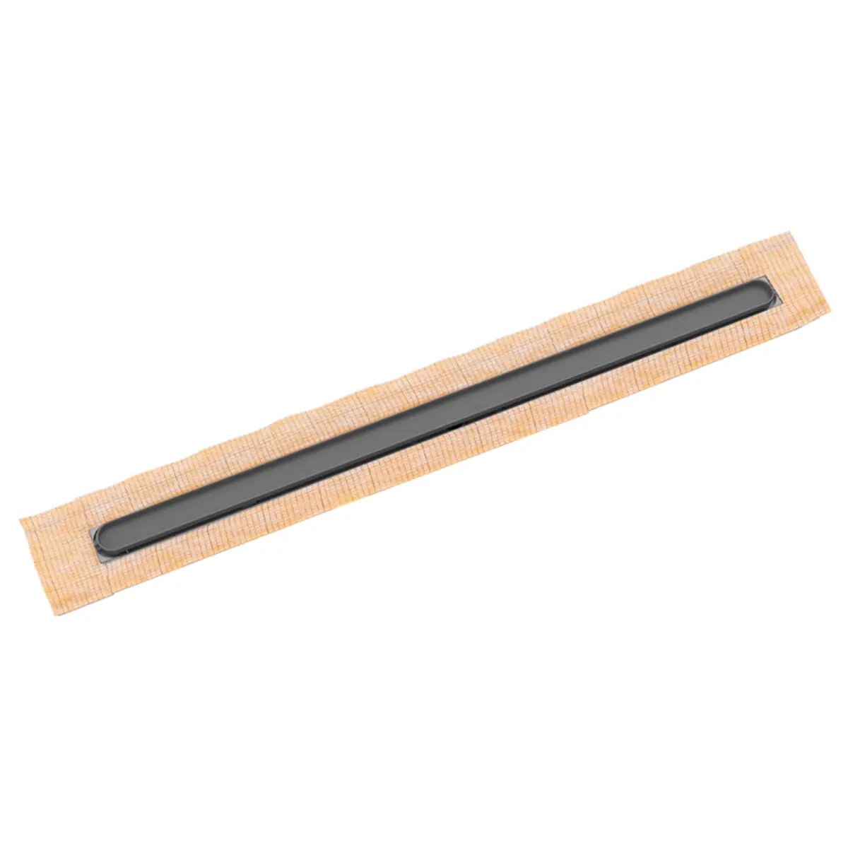 Infinity Drain 24" FCS Series Complete Kit with Discorectangle Tile Insert Frame by Infinity Drain