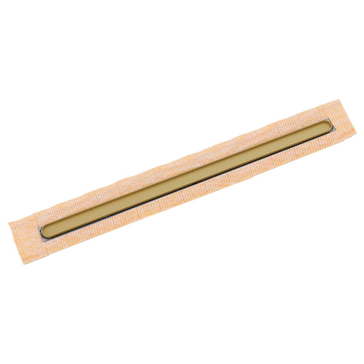 Infinity Drain 24" FCS Series Complete Kit with Discorectangle Tile Insert Frame