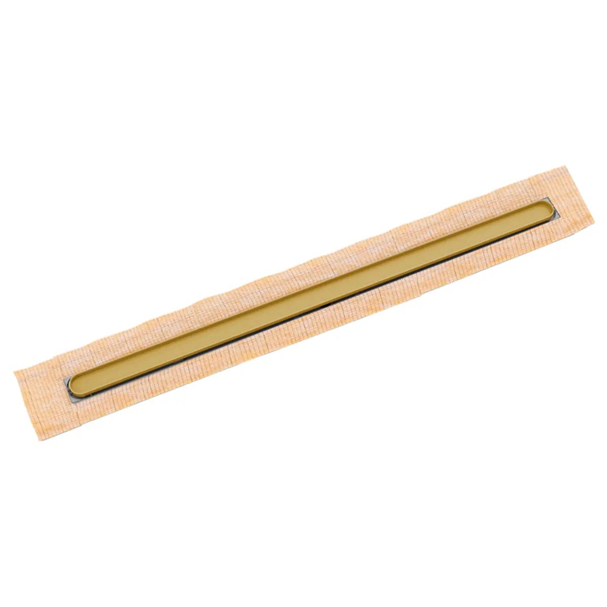 Infinity Drain 48" FCS Series Complete Kit with Discorectangle Tile Insert Frame by Infinity Drain