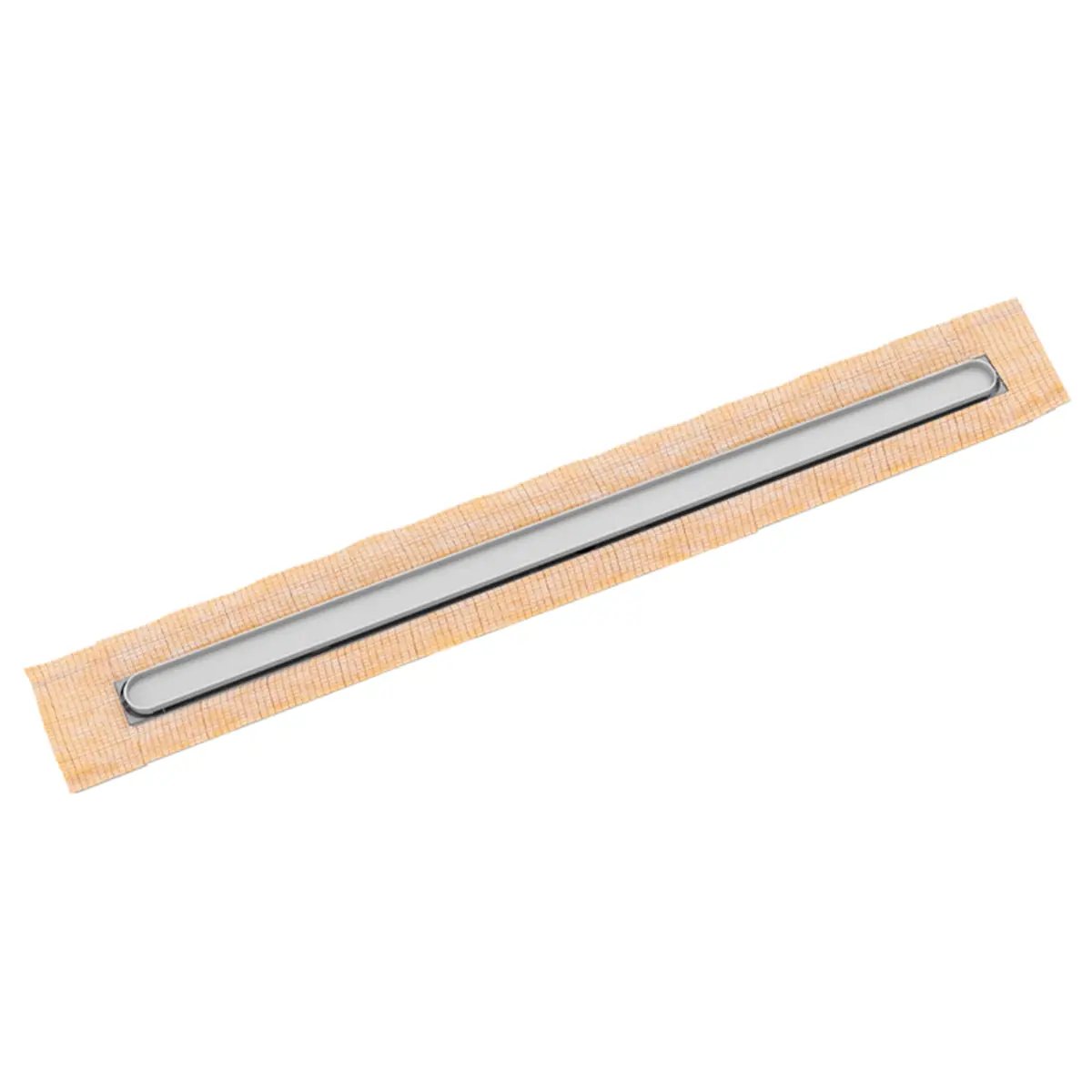 Infinity Drain 48" FCS Series Complete Kit with Discorectangle Tile Insert Frame by Infinity Drain
