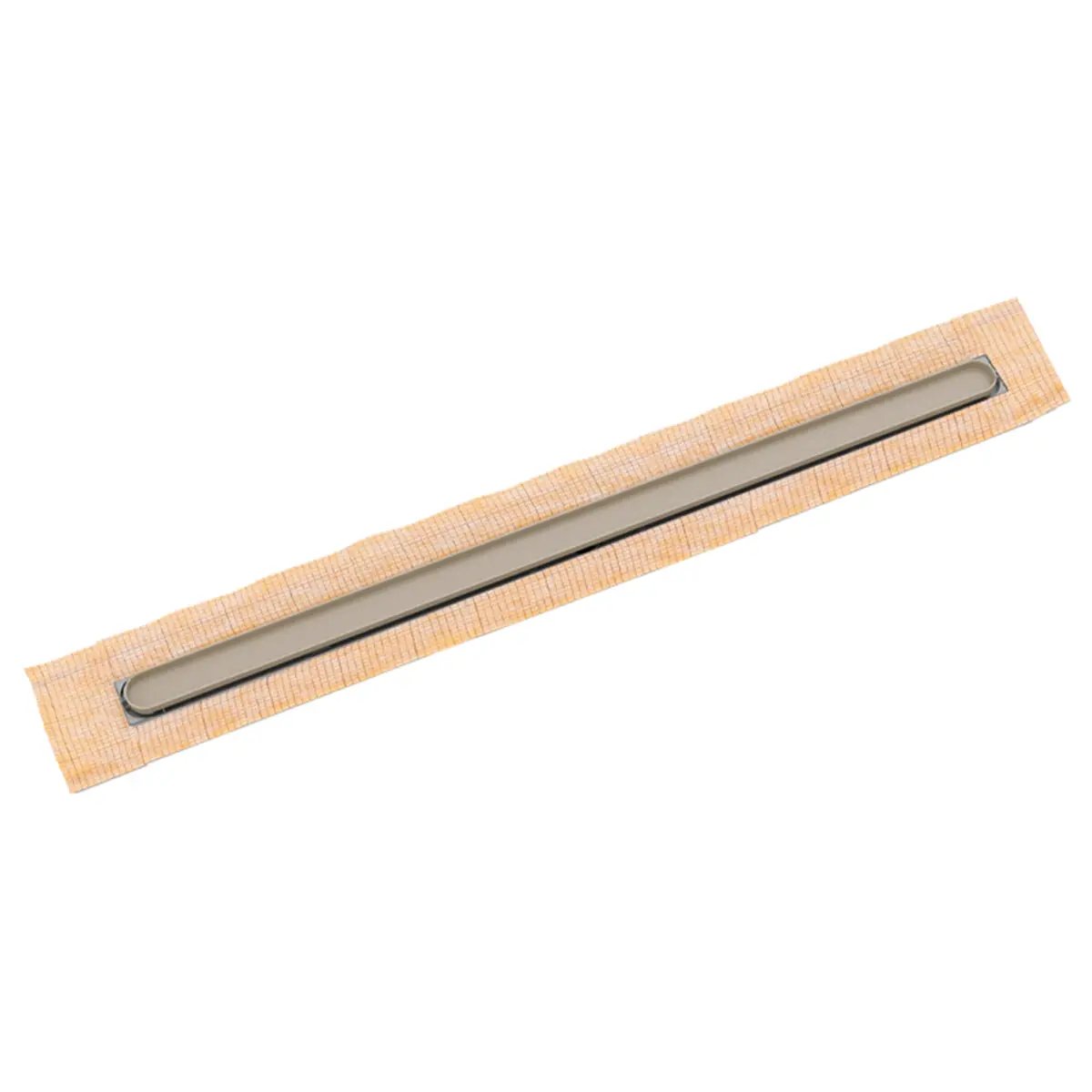 Infinity Drain 24" FCS Series Complete Kit with Discorectangle Tile Insert Frame by Infinity Drain