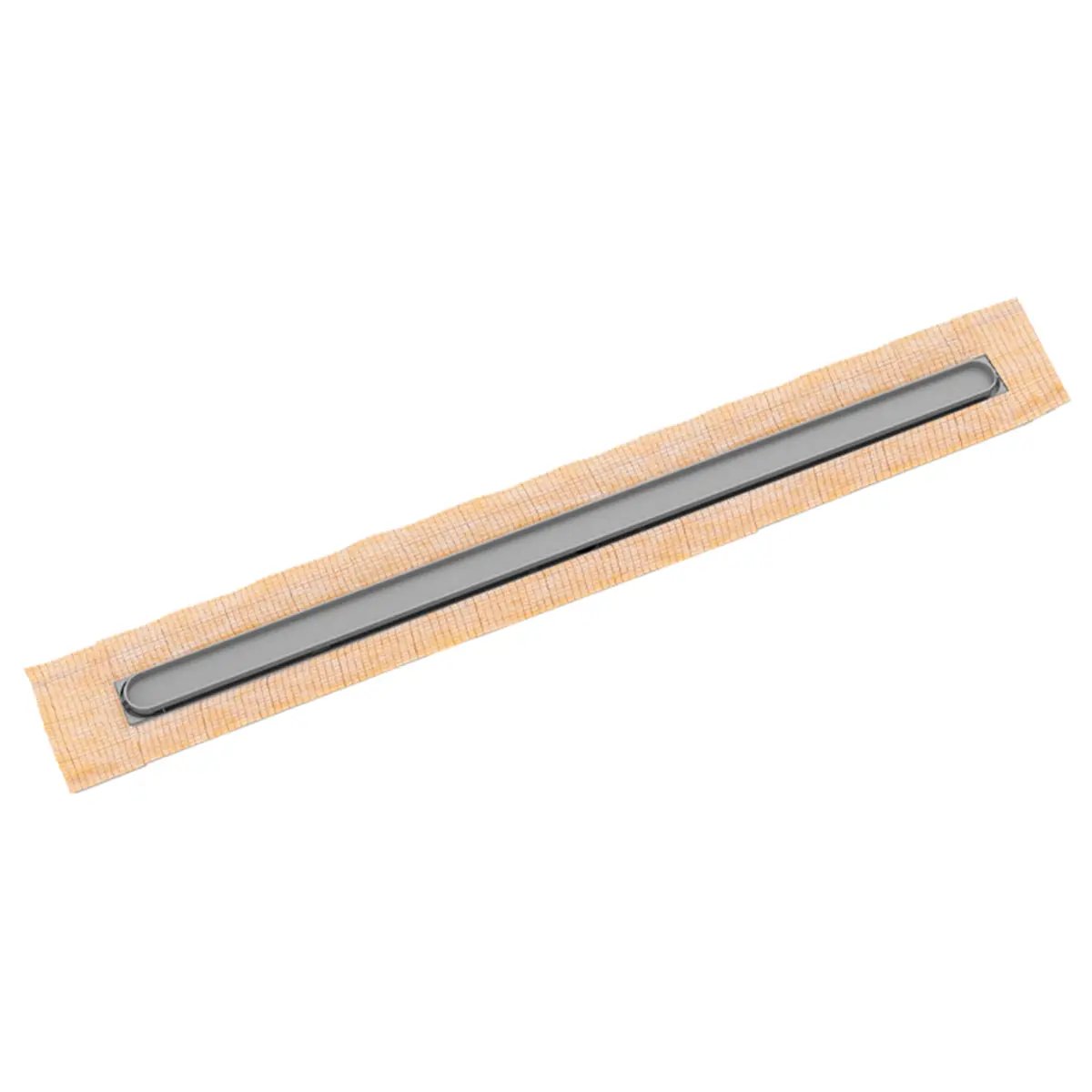 Infinity Drain 48" FCS Series Complete Kit with Discorectangle Tile Insert Frame by Infinity Drain