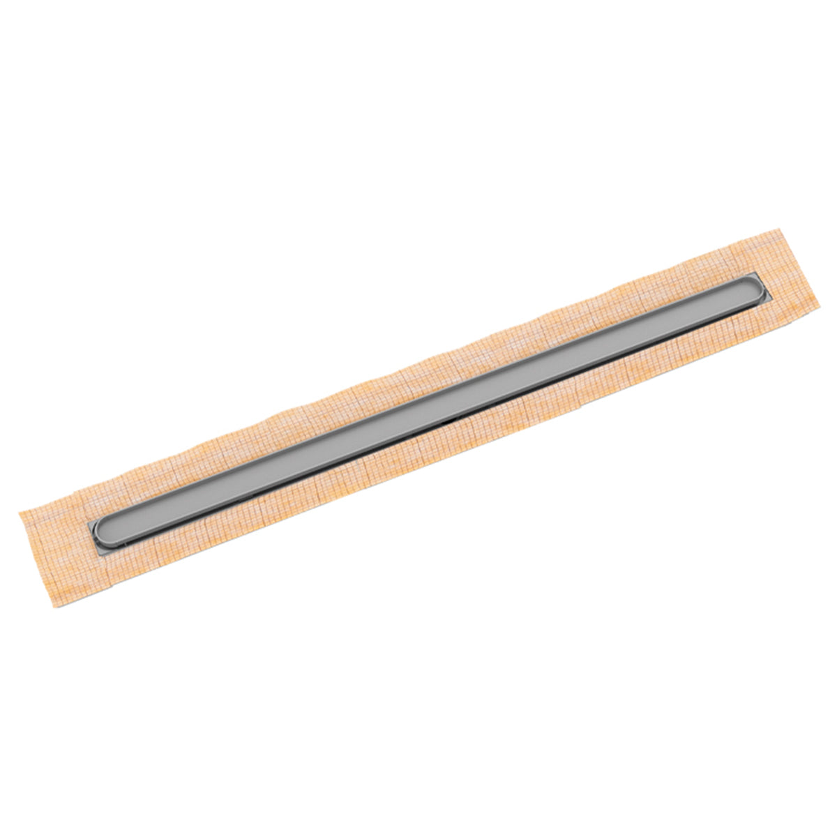 Infinity Drain 36" FCS Series Complete Kit with Discorectangle Tile Insert Frame