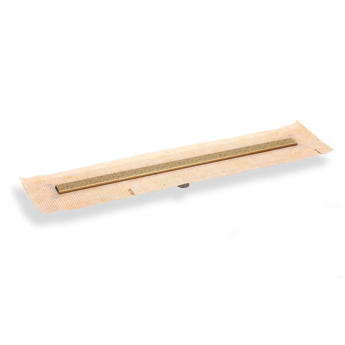 Infinity Drain 32" FCS Series Complete Kit with 2 1/2" Adhesion Style Grate by Infinity Drain