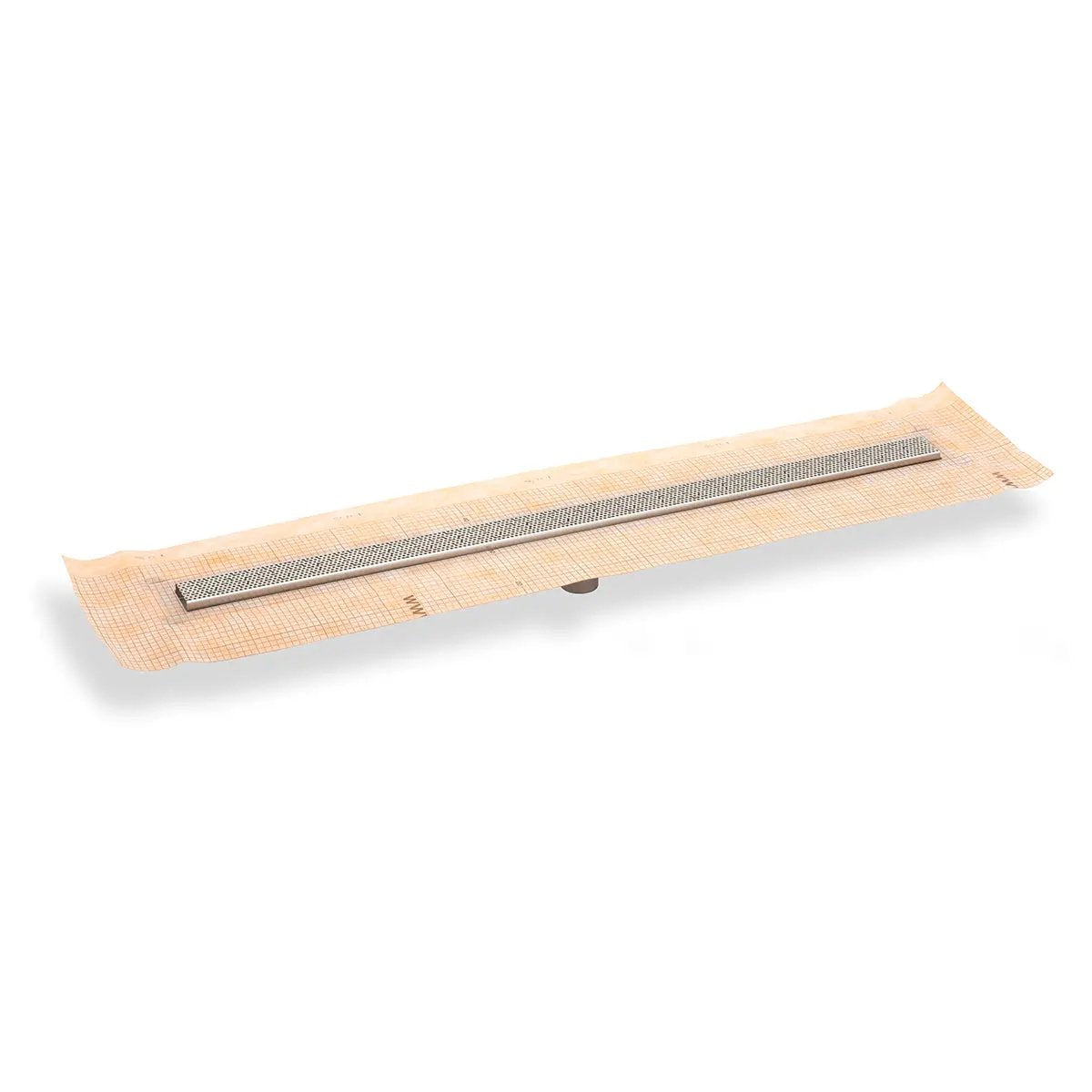 Infinity Drain 48" FCS Series Complete Kit with 2 1/2" Adhesion Style Grate by Infinity Drain