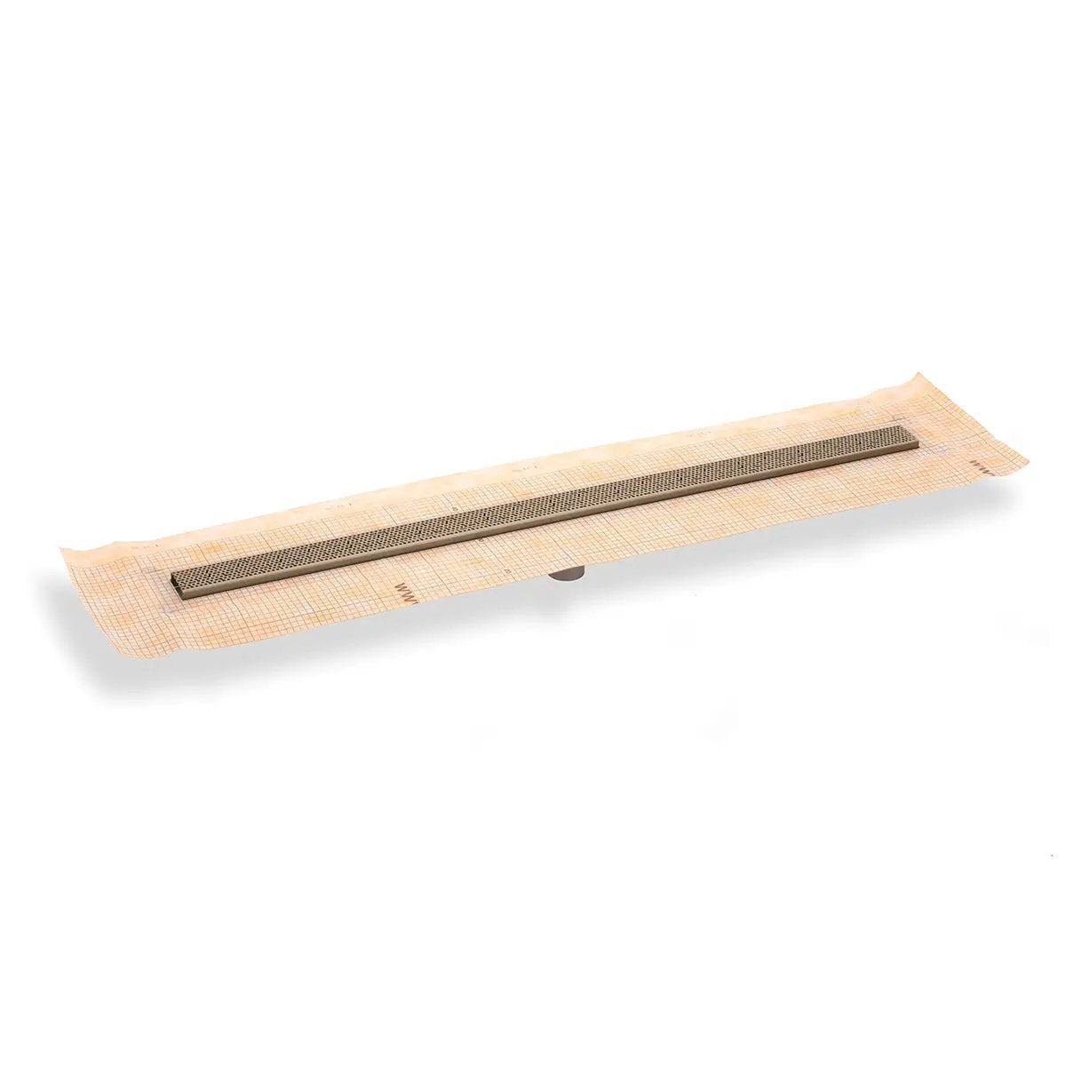Infinity Drain 42" FCS Series Complete Kit with 2 1/2" Adhesion Style Grate by Infinity Drain