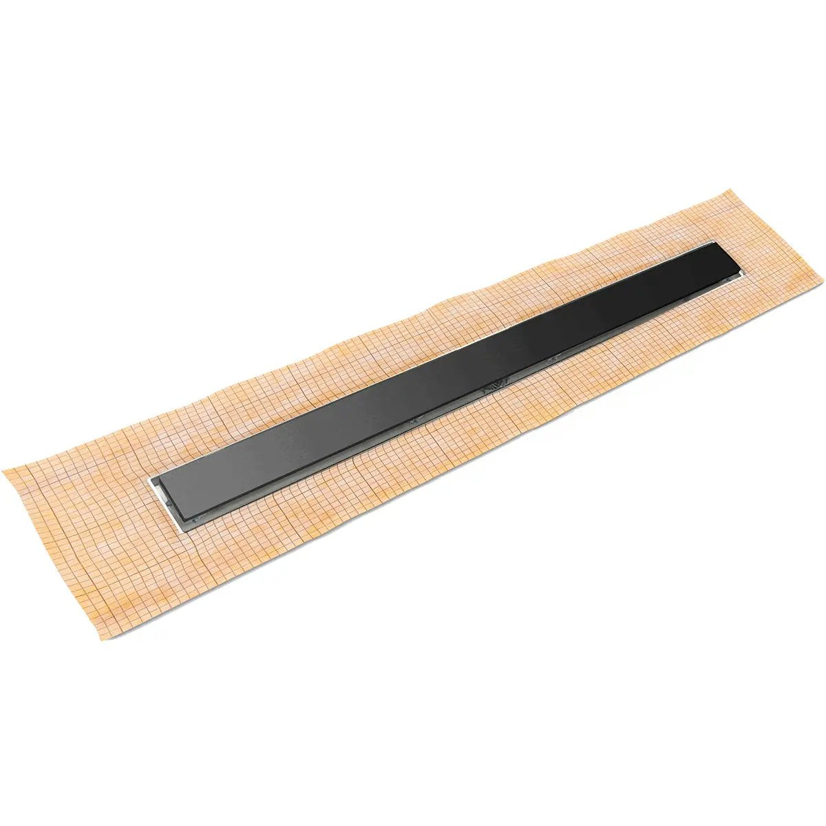 Infinity Drain 48" FCS Series Complete Kit with 2 1/2" Solid Grate by Infinity Drain