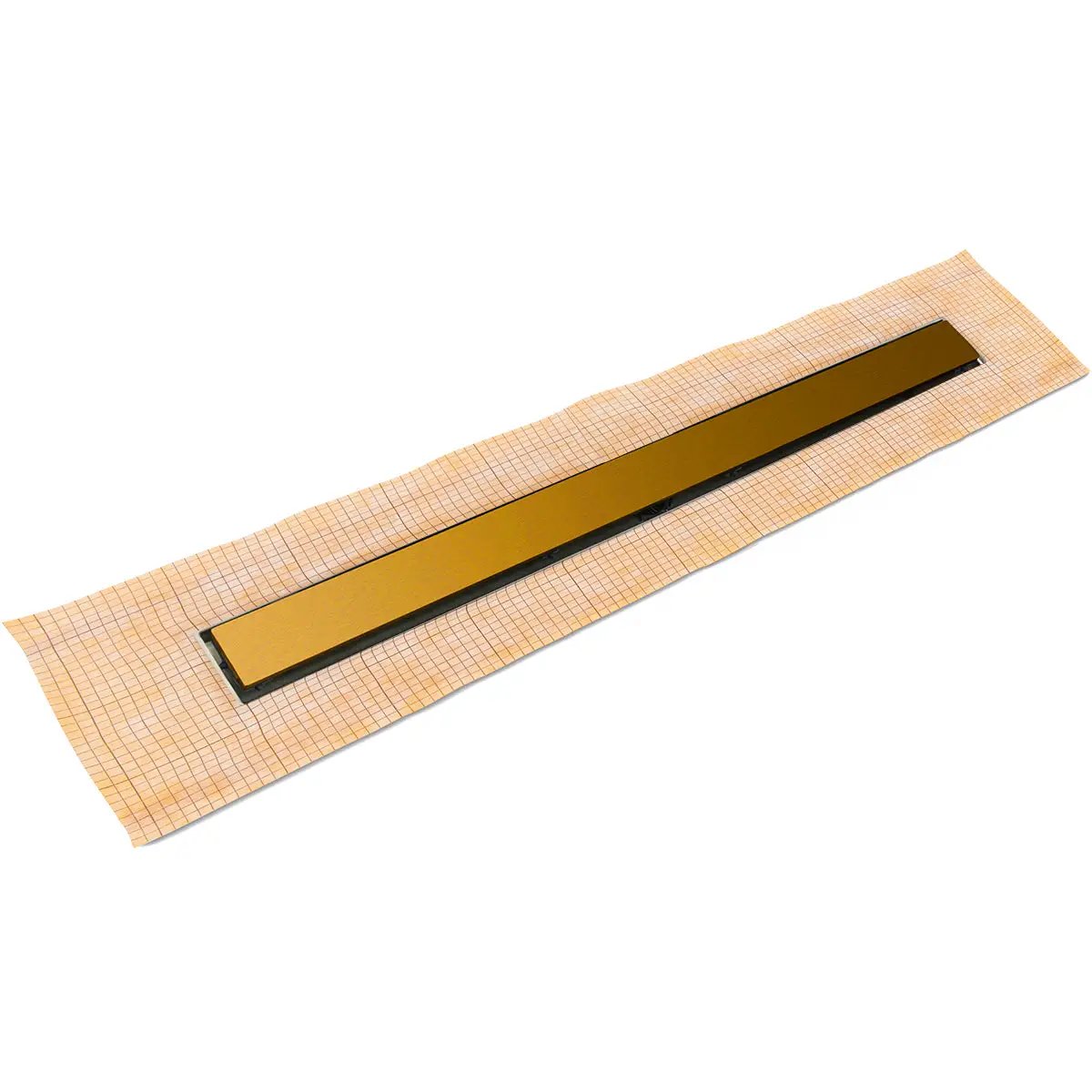 Infinity Drain 24" FCS Series Complete Kit with 2 1/2" Solid Grate by Infinity Drain
